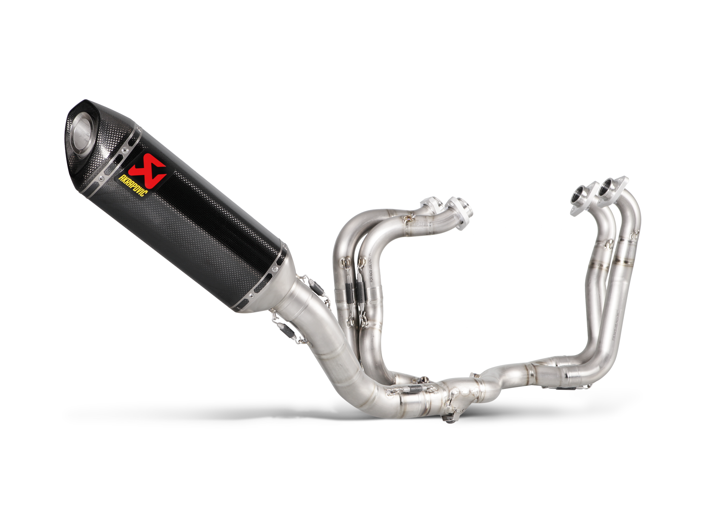 AKRAPOVIC SCARICO COMPLETO CARBONIO RACING APRILIA TUONO V4 2015-20 - AKRAPOVIC