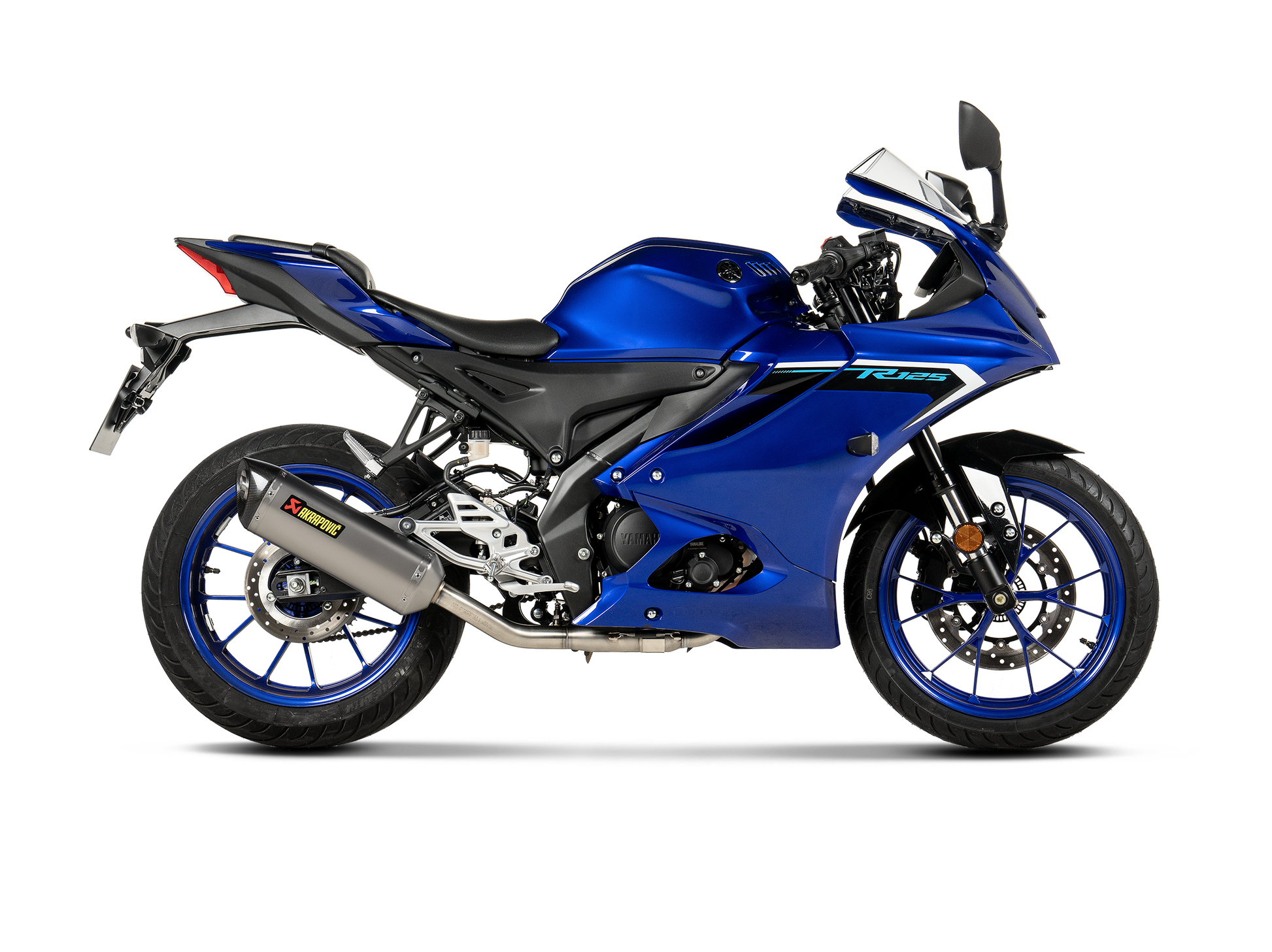 AKRAPOVIC SCARICO COMPLETO TITANIO RACING YAMAHA MT 125 YZF R125 2021-26 - AKRAPOVIC immagine 5