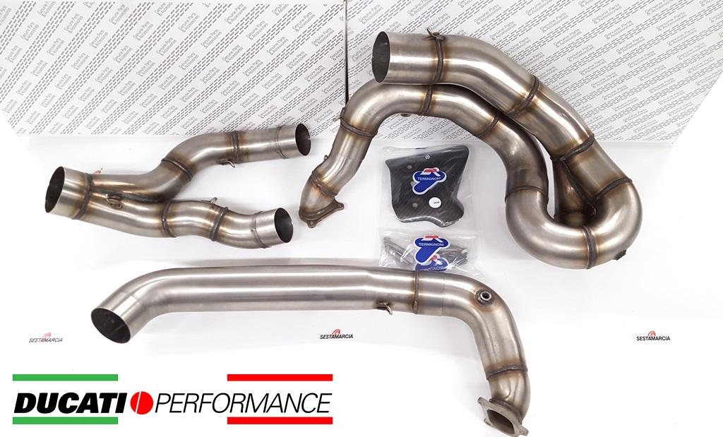 COLLETTORI MAGGIORATI Ø70mm INOX TERMIGNONI 96117807B DUCATI 848 2008 - 10