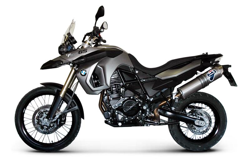 TERMINALE SCARICO TERMIGNONI OMOLOGATO CARBON LOOK OVAL BMW F 650 GS 2009 - 15