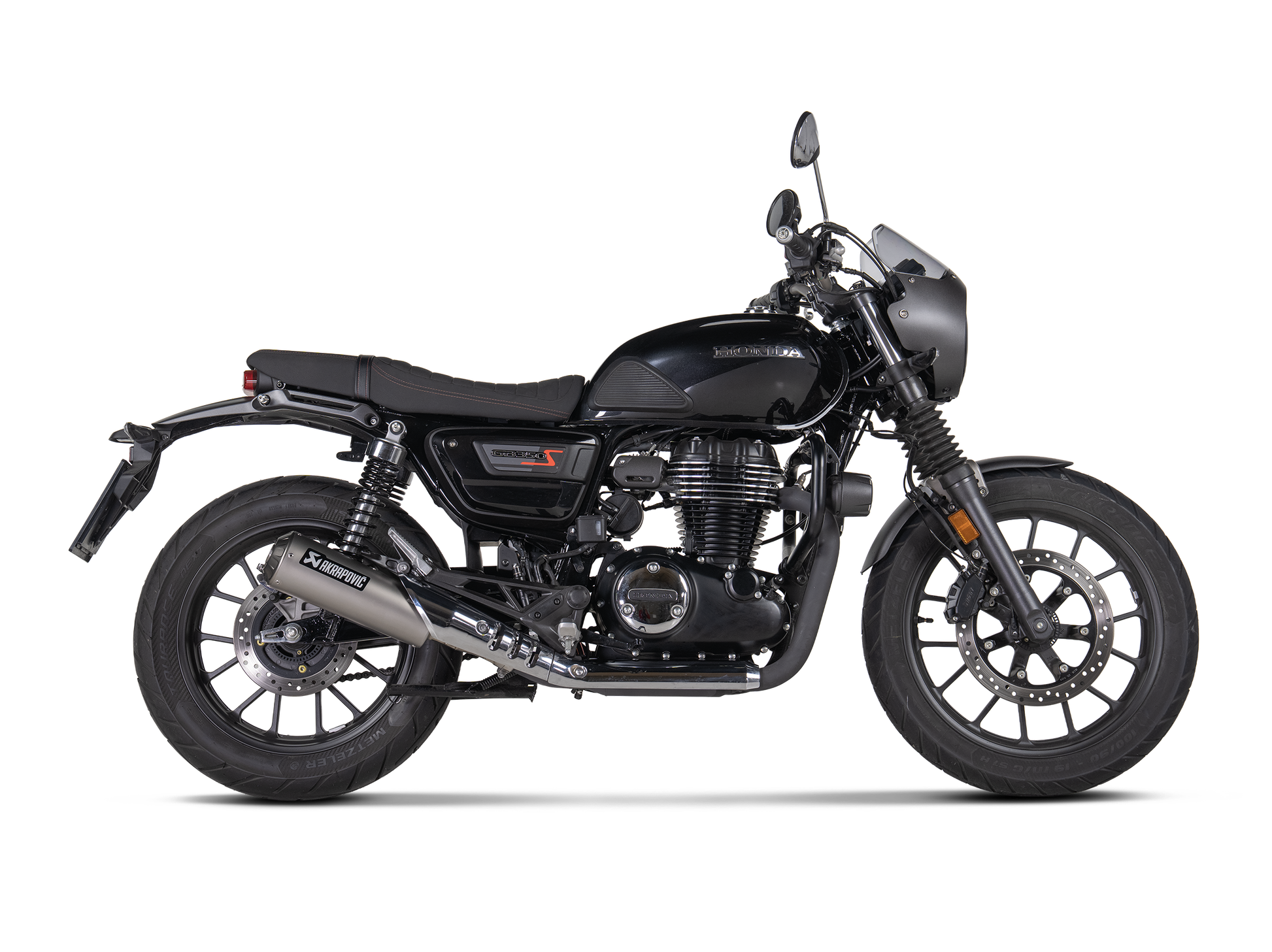 AKRAPOVIC TERMINALE ACCIAIO INOX OMOLOGATO HONDA GB350S 2026 - AKRAPOVIC immagine 2