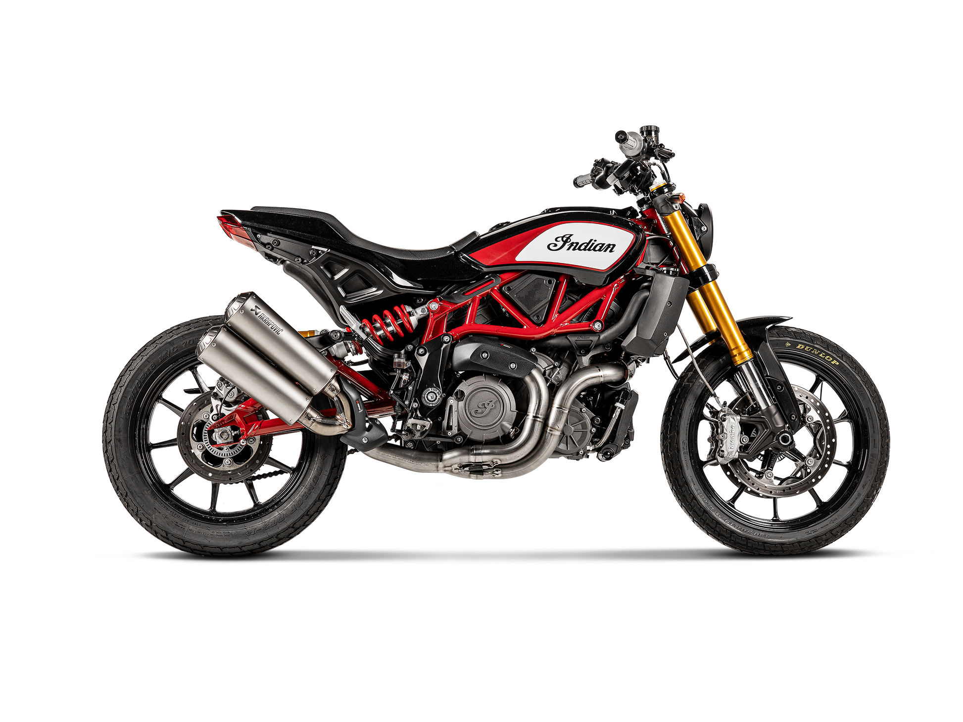 AKRAPOVIC COLLETTORI SCARICO CARBONIO RACING INDIAN FTR 1200 / S 2019-20 - AKRAPOVIC immagine 2