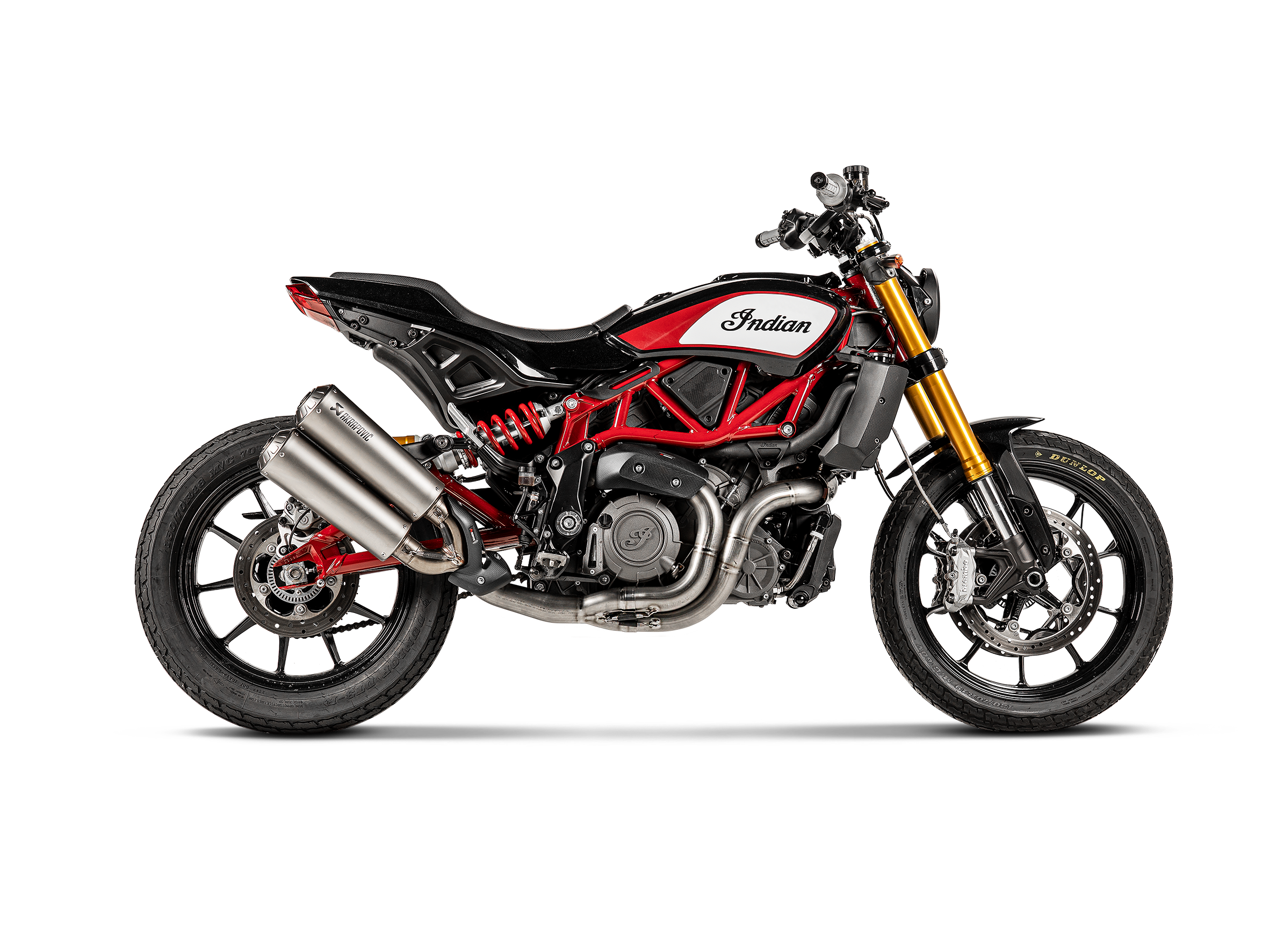 AKRAPOVIC COLLETTORI SCARICO CARBONIO RACING INDIAN FTR 1200 / S 2019-20 - AKRAPOVIC immagine 2