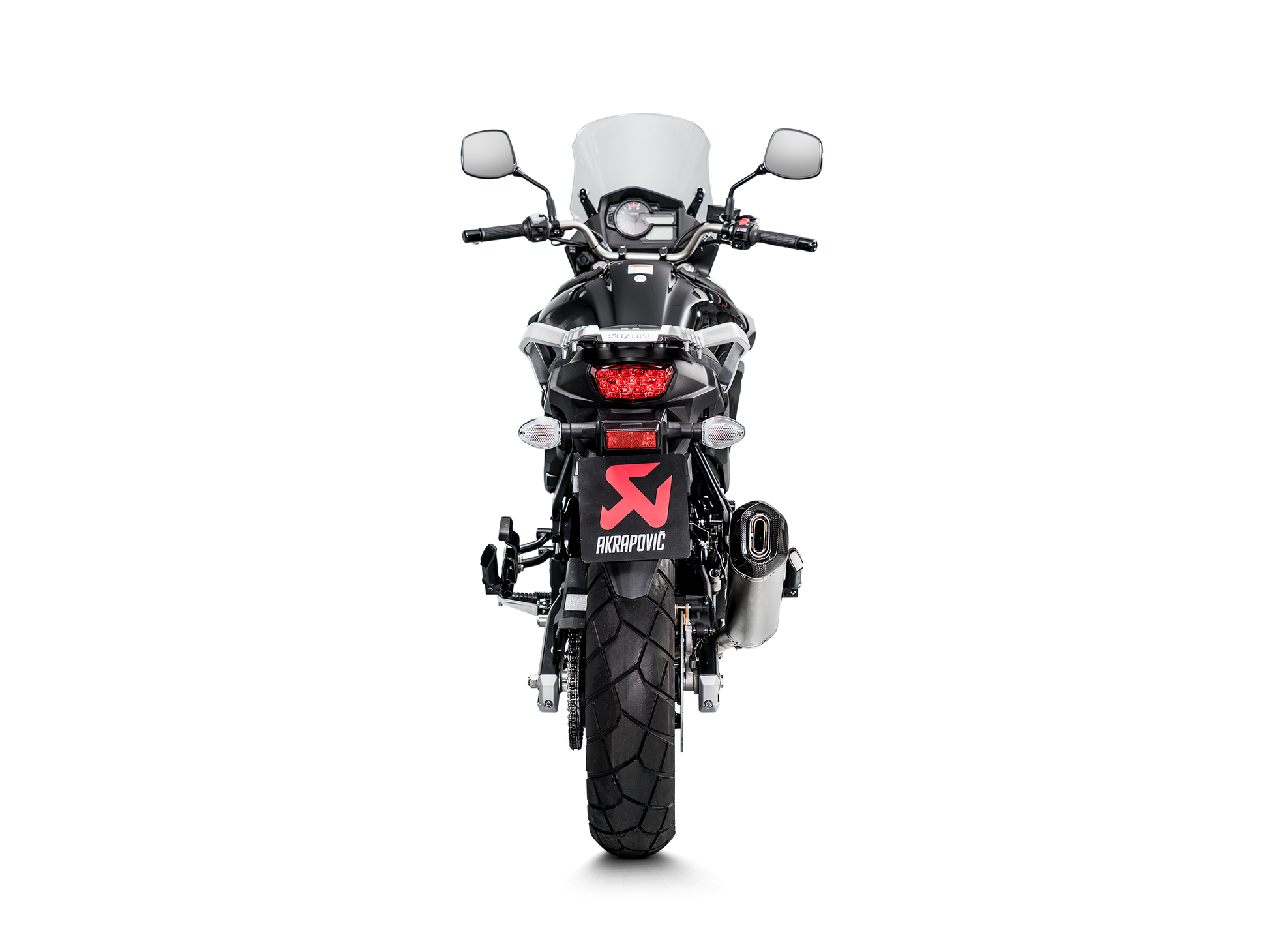 AKRAPOVIC TERMINALE TITANIO RACING SUZUKI V STROM 650 2017-24 - AKRAPOVIC immagine 4