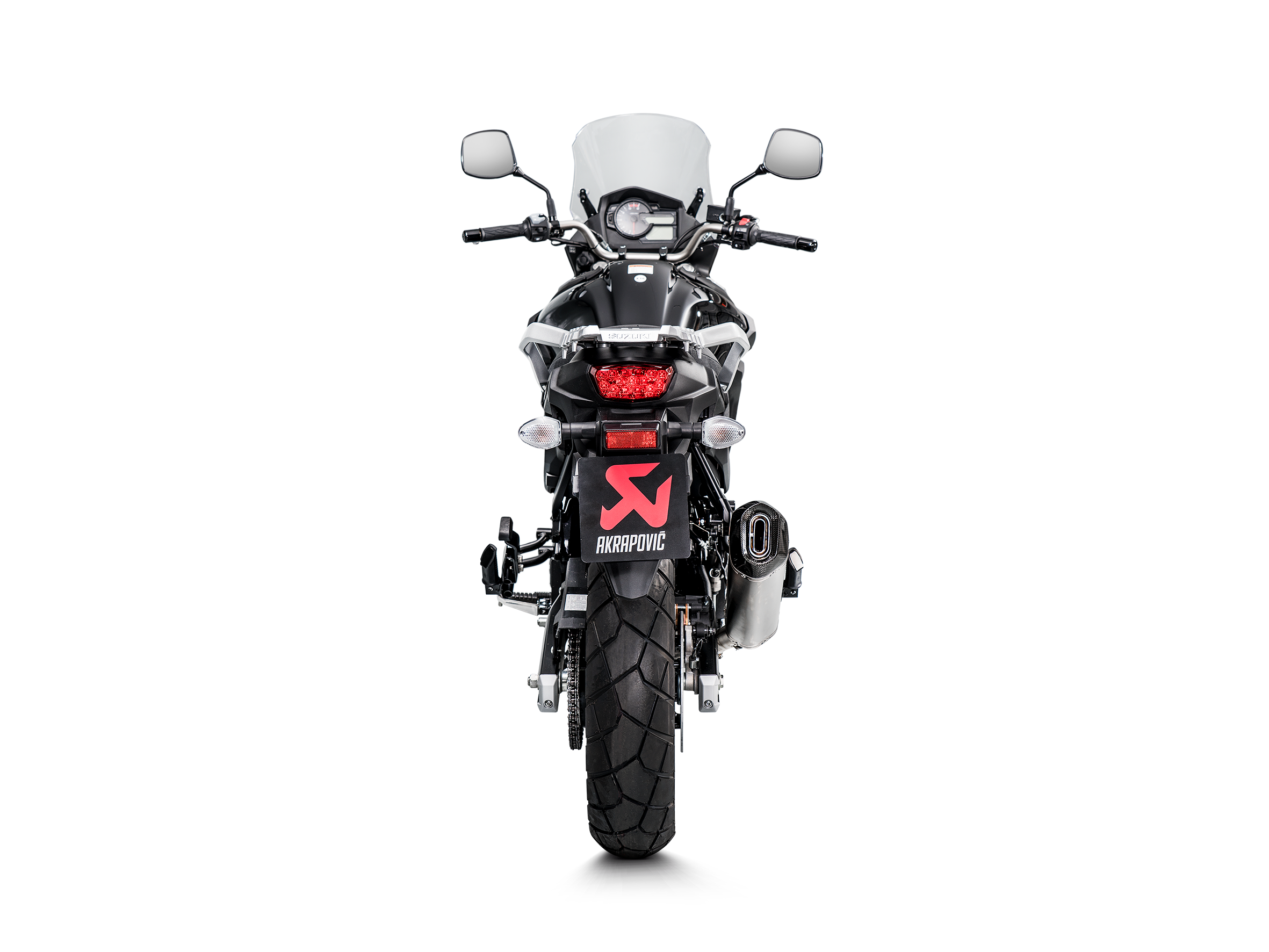 AKRAPOVIC TERMINALE TITANIO RACING SUZUKI V STROM 650 2017-24 - AKRAPOVIC immagine 4