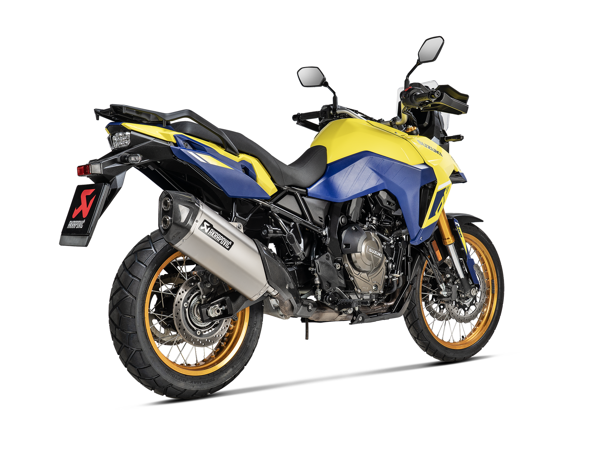 AKRAPOVIC TERMINALE TITANIO SUZUKI V STROM 800 2022-26 - AKRAPOVIC immagine 3