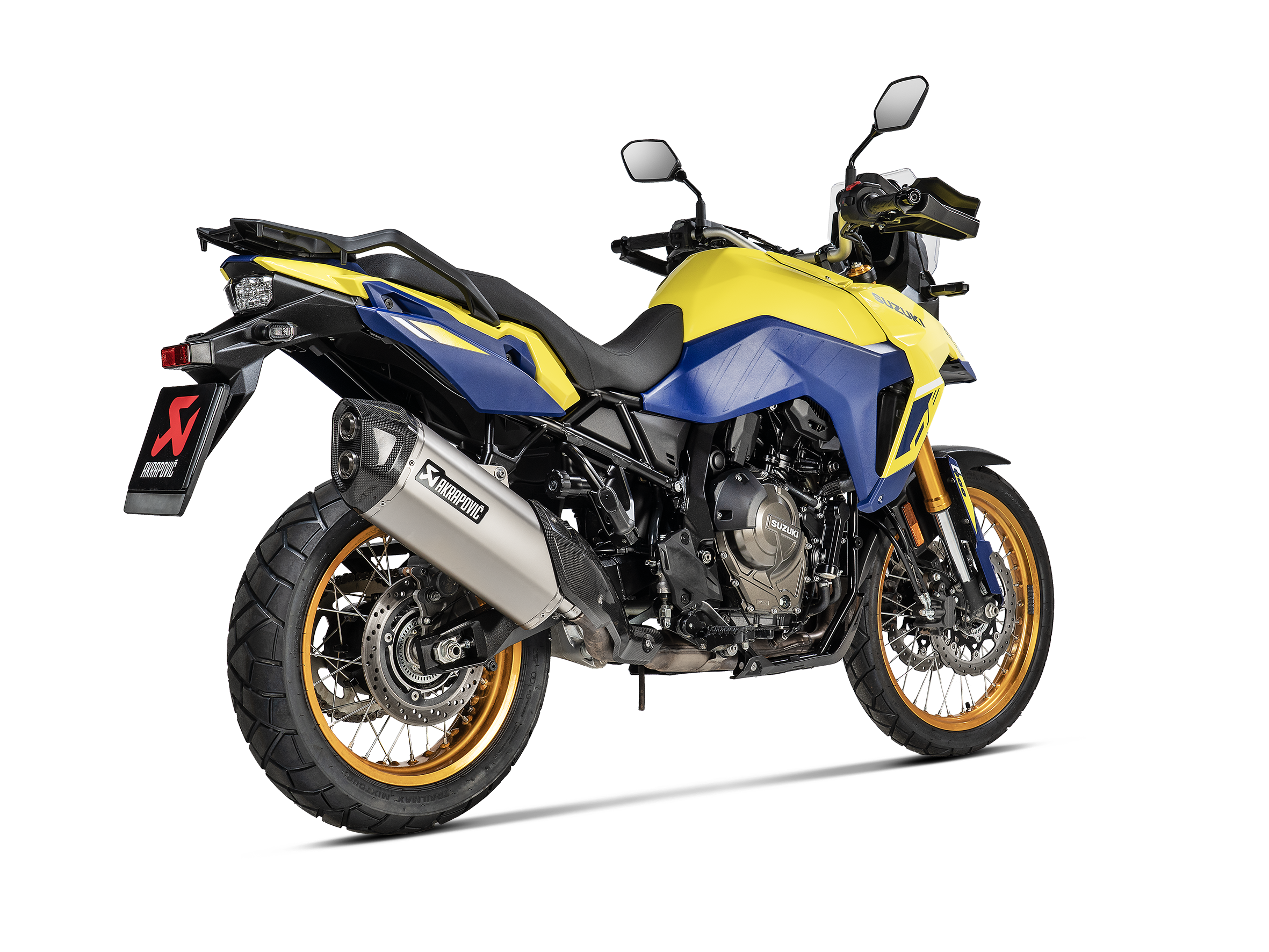 AKRAPOVIC TERMINALE TITANIO SUZUKI V STROM 800 2022-26 - AKRAPOVIC immagine 3