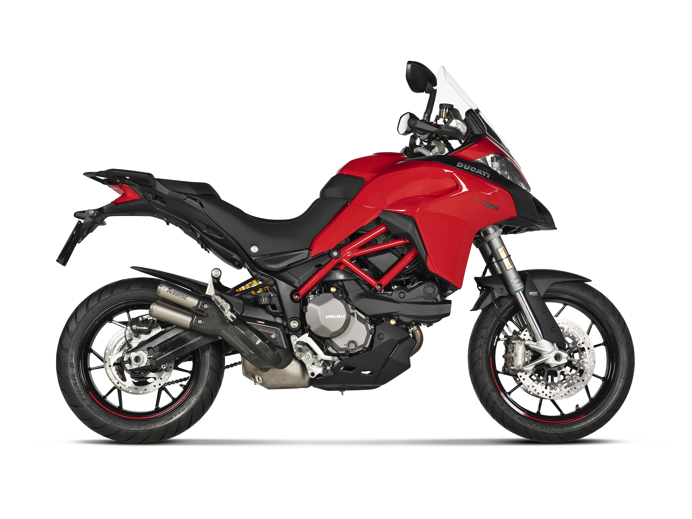 AKRAPOVIC TERMINALE TITANIO DUCATI MULTISTRADA 950 / 950 S 2021-23 - AKRAPOVIC immagine 2