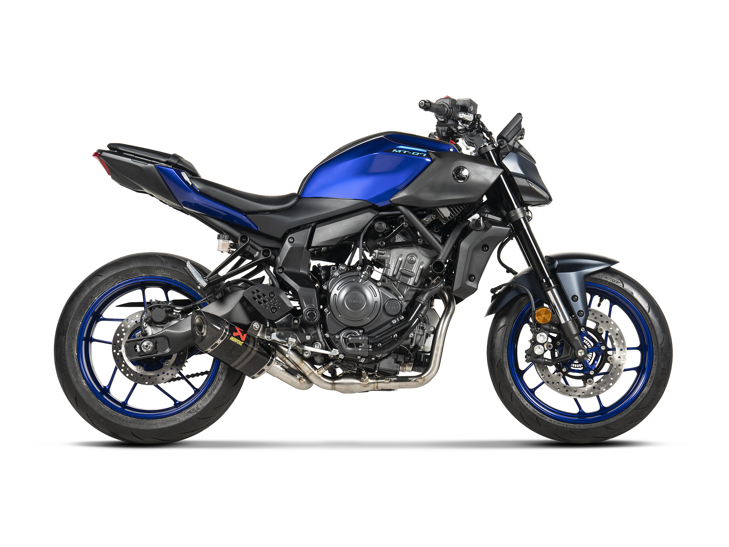 AKRAPOVIC TERMINALE CARBONIO RACING YAMAHA MT 07 / FZ 07 2025-26 - AKRAPOVIC immagine 2