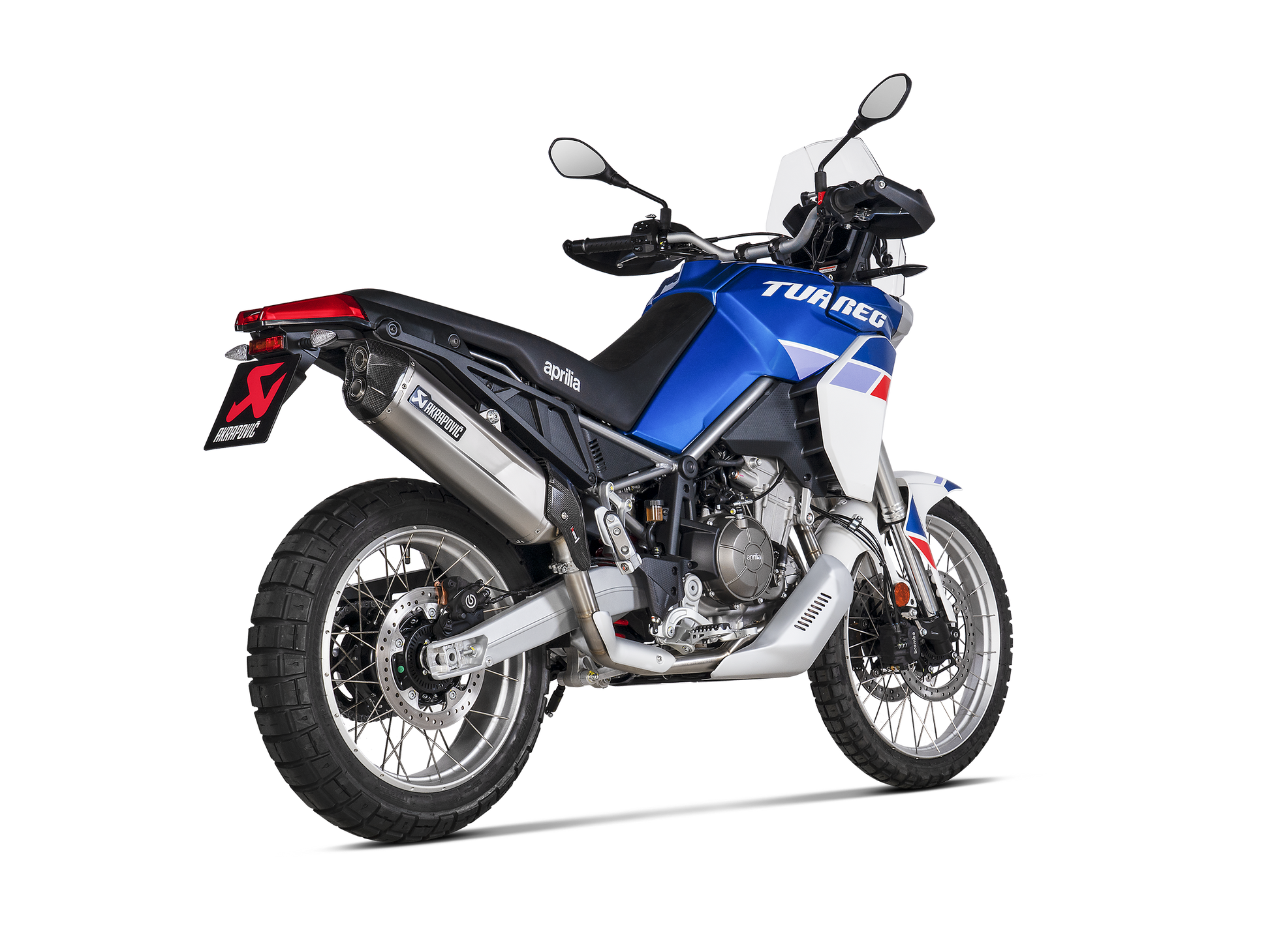AKRAPOVIC TERMINALE TITANIO RACING APRILIA TUAREG 660 2022-24 - AKRAPOVIC immagine 3
