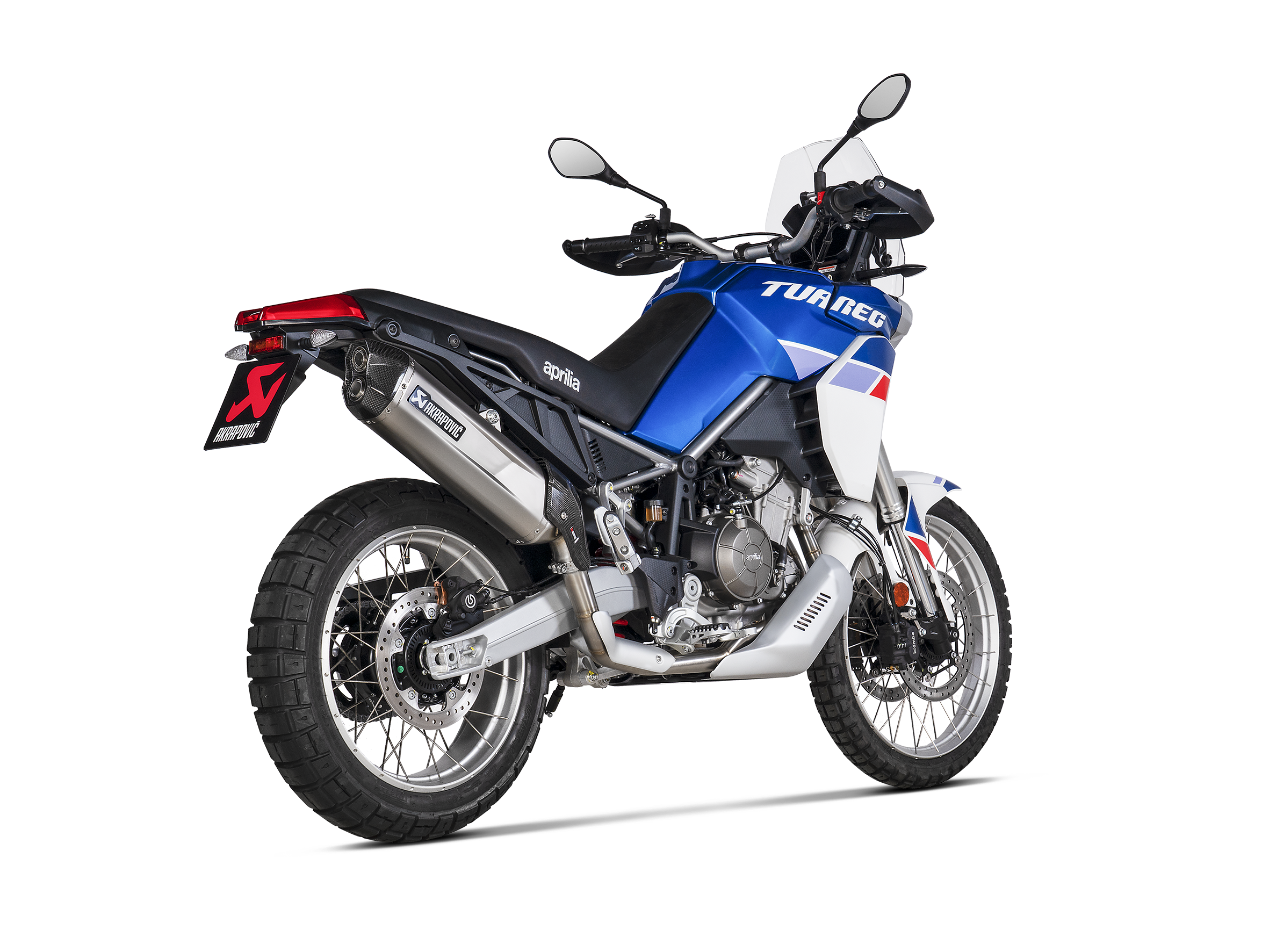 AKRAPOVIC TERMINALE TITANIO RACING APRILIA TUAREG 660 2022-24 - AKRAPOVIC immagine 3