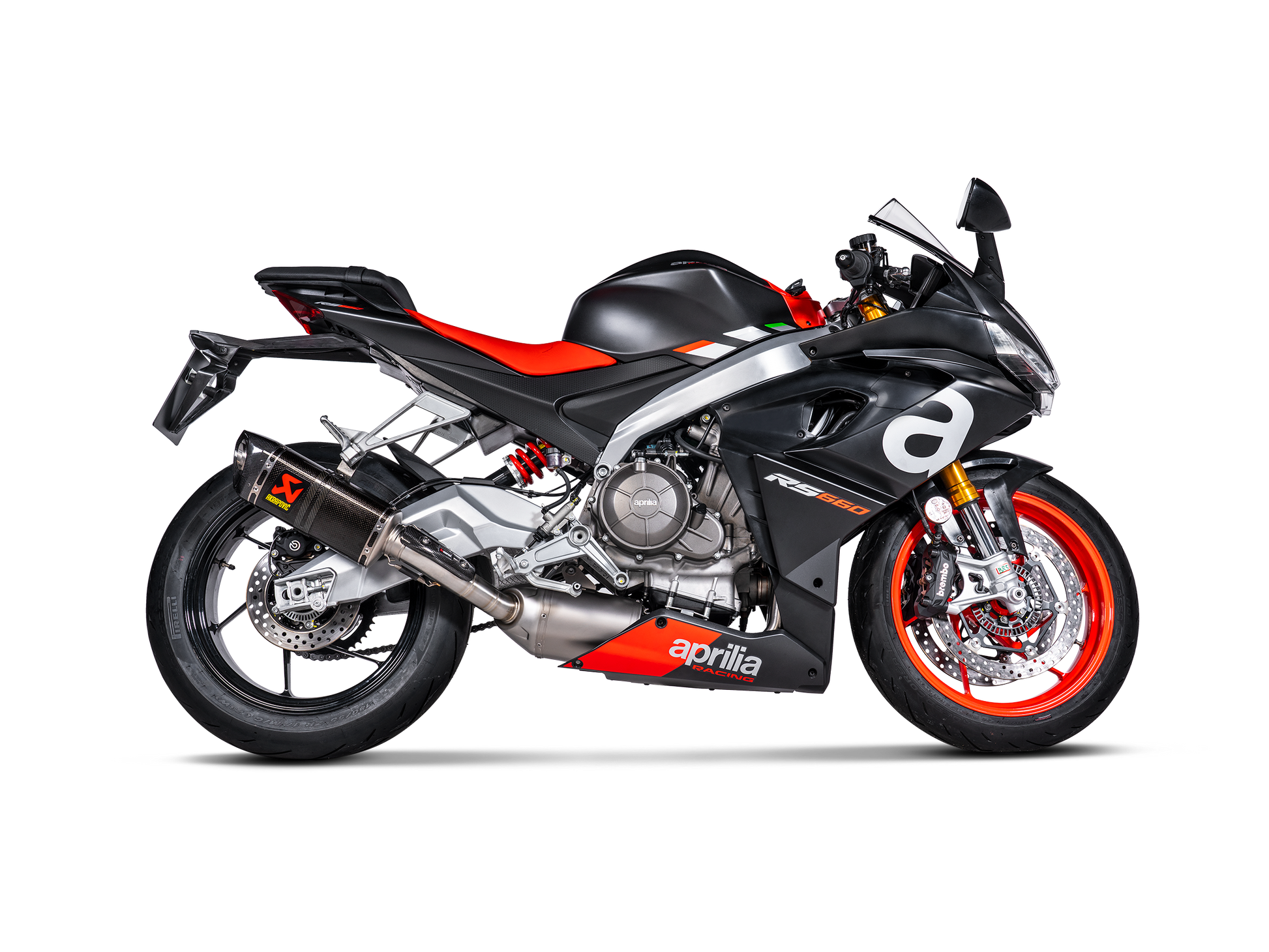 AKRAPOVIC TERMINALE CARBONIO RACING APRILIA TUONO 660 2021-24 - AKRAPOVIC immagine 3