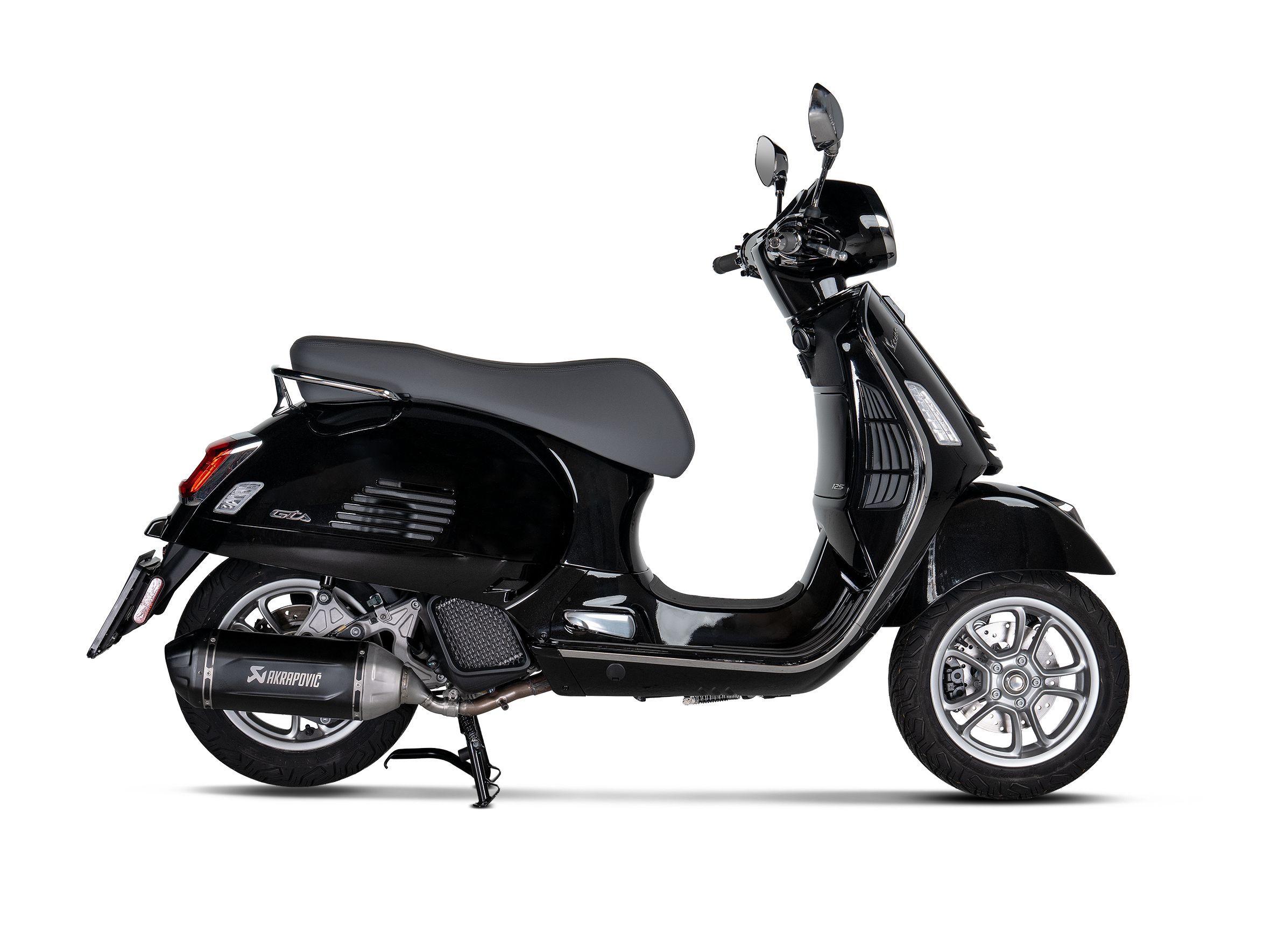 AKRAPOVIC TERMINALE INOX VESPA GTS 125 / SUPER / SUPERSPORT / SUPERTECH 2024-26 - AKRAPOVIC immagine 3