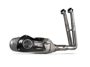 AKRAPOVIC TERMINALE ACCIAIO INOX OMOLOGATO SUZUKI GSX 8S / 8R 2022-26 - AKRAPOVIC
