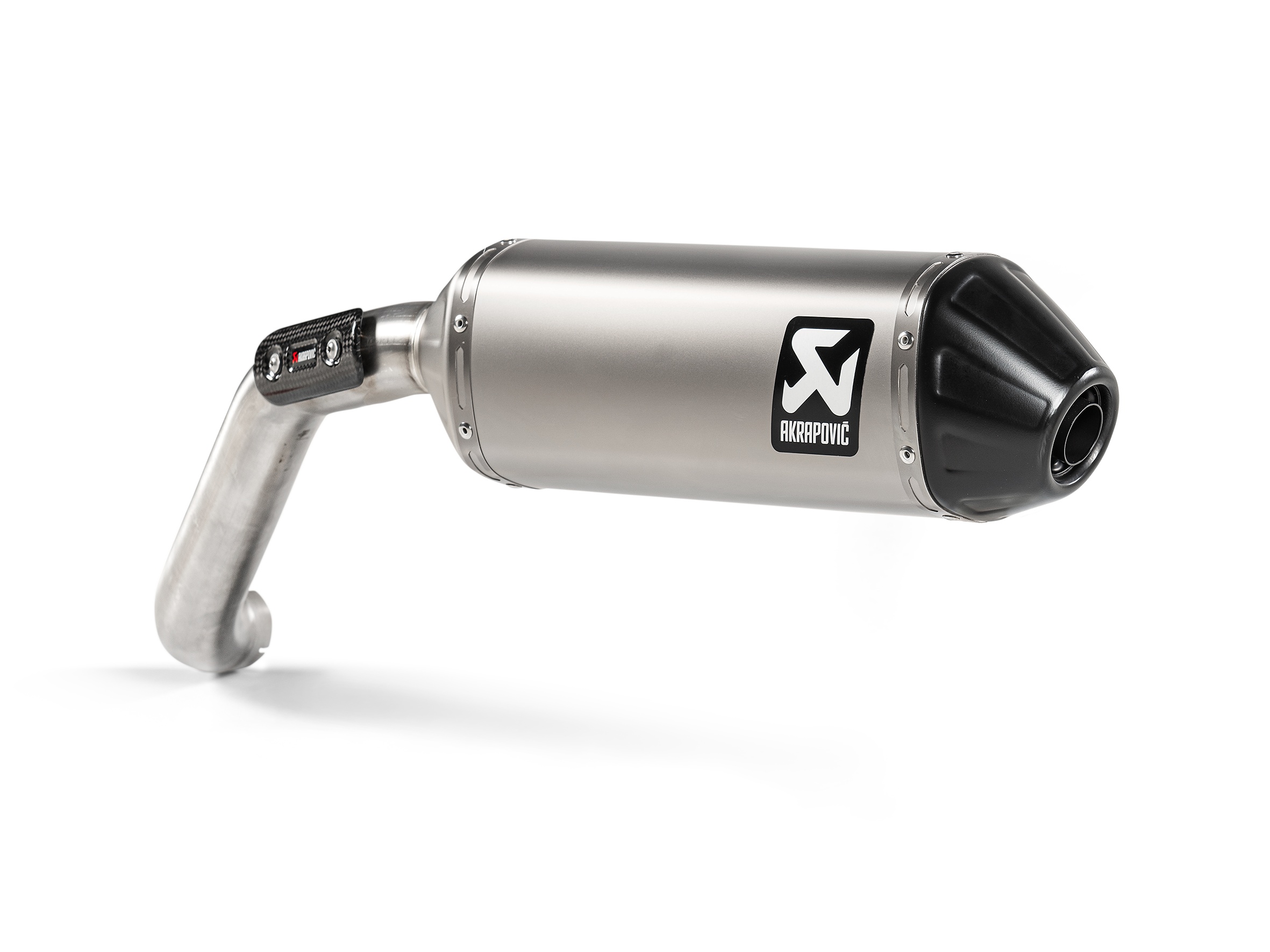 AKRAPOVIC TERMINALE TITANIO MOTO GUZZI V85 TT 2021-24 - AKRAPOVIC
