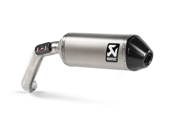 AKRAPOVIC TERMINALE TITANIO MOTO GUZZI V85 TT 2021-24 - AKRAPOVIC