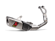 AKRAPOVIC TERMINALE TITANIO OMOLOGATO YAMAHA R7 2021-24 - AKRAPOVIC