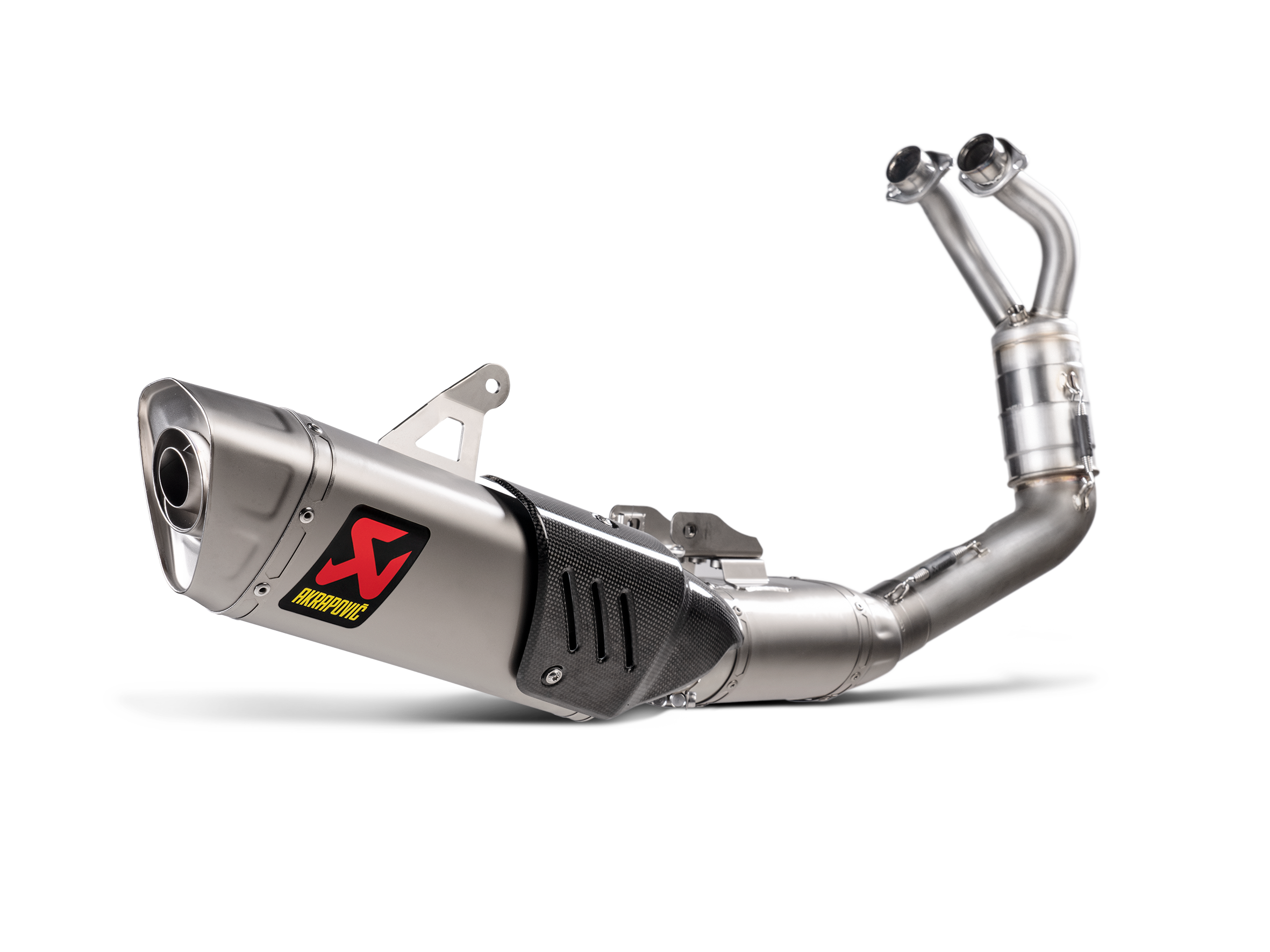 AKRAPOVIC TERMINALE TITANIO OMOLOGATO YAMAHA R7 2021-24 - AKRAPOVIC