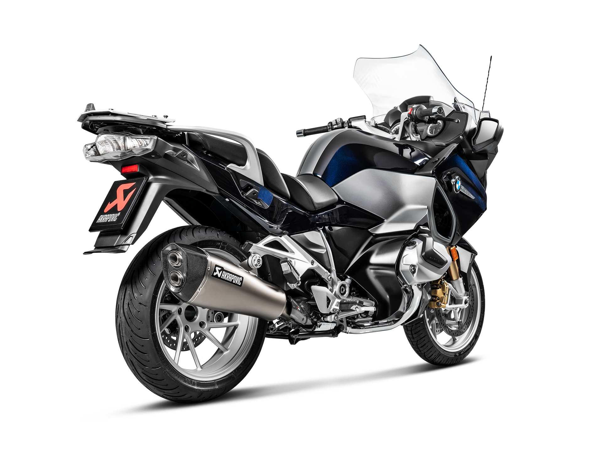 AKRAPOVIC TERMINALE TITANIO BMW R 1250 RT 2019-24 - AKRAPOVIC immagine 3