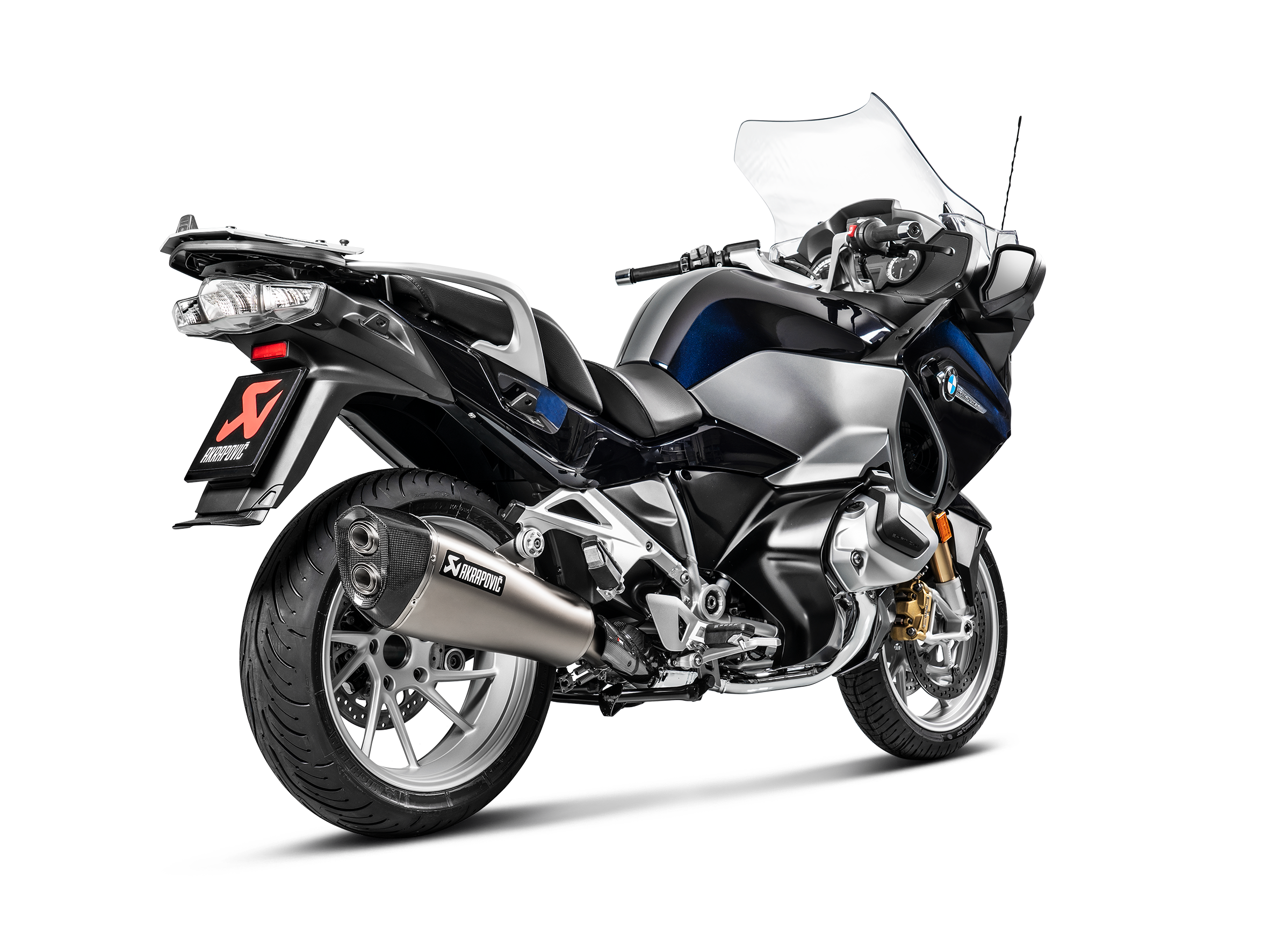 AKRAPOVIC TERMINALE TITANIO BMW R 1250 RT 2019-24 - AKRAPOVIC immagine 3