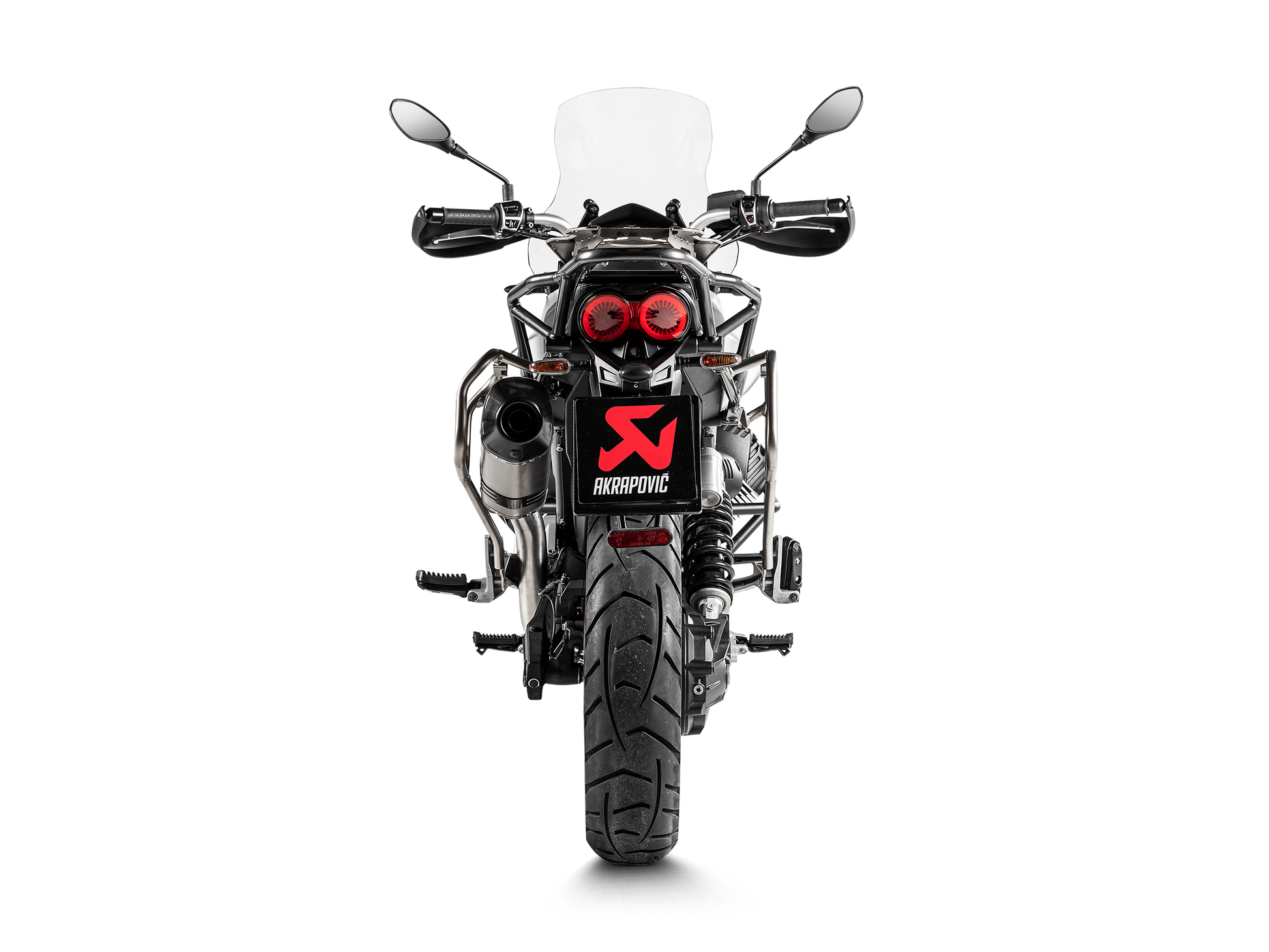 AKRAPOVIC TERMINALE TITANIO MOTO GUZZI V85 TT 2021-24 - AKRAPOVIC immagine 4