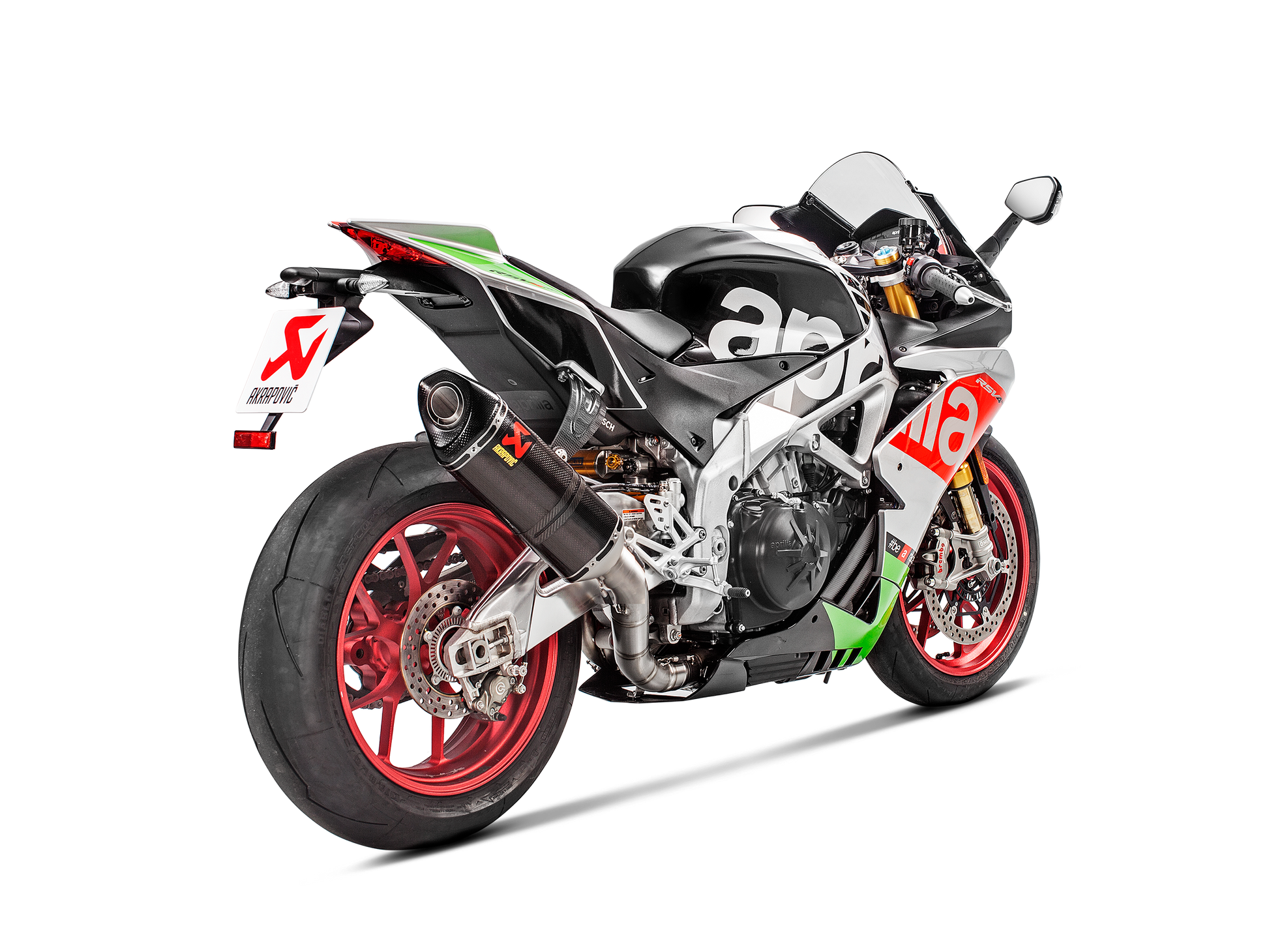 AKRAPOVIC SCARICO COMPLETO CARBONIO RACING APRILIA TUONO V4 2015-20 - AKRAPOVIC immagine 3