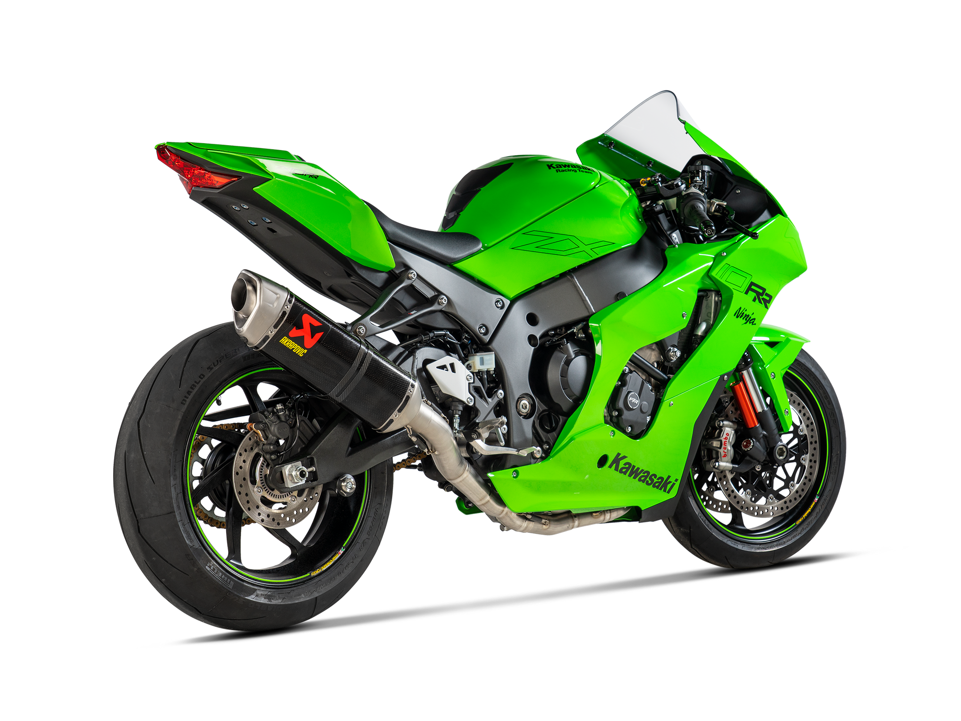 AKRAPOVIC TERMINALE CARBONIO RACING KAWASAKI NINJA ZX 10R / 10RR 2021-24 - AKRAPOVIC immagine 3
