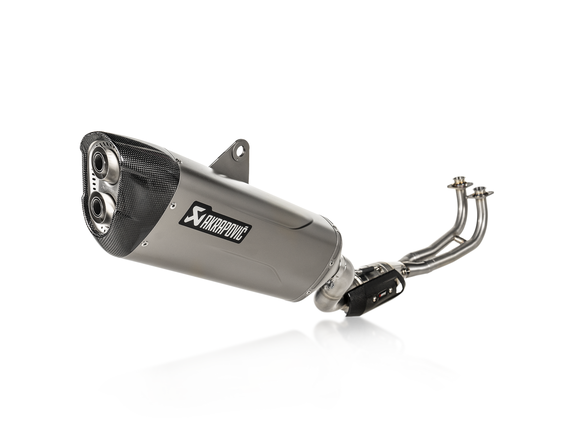 AKRAPOVIC TERMINALE TITANIO OMOLOGATO YAMAHA TMAX 2020-26 - AKRAPOVIC