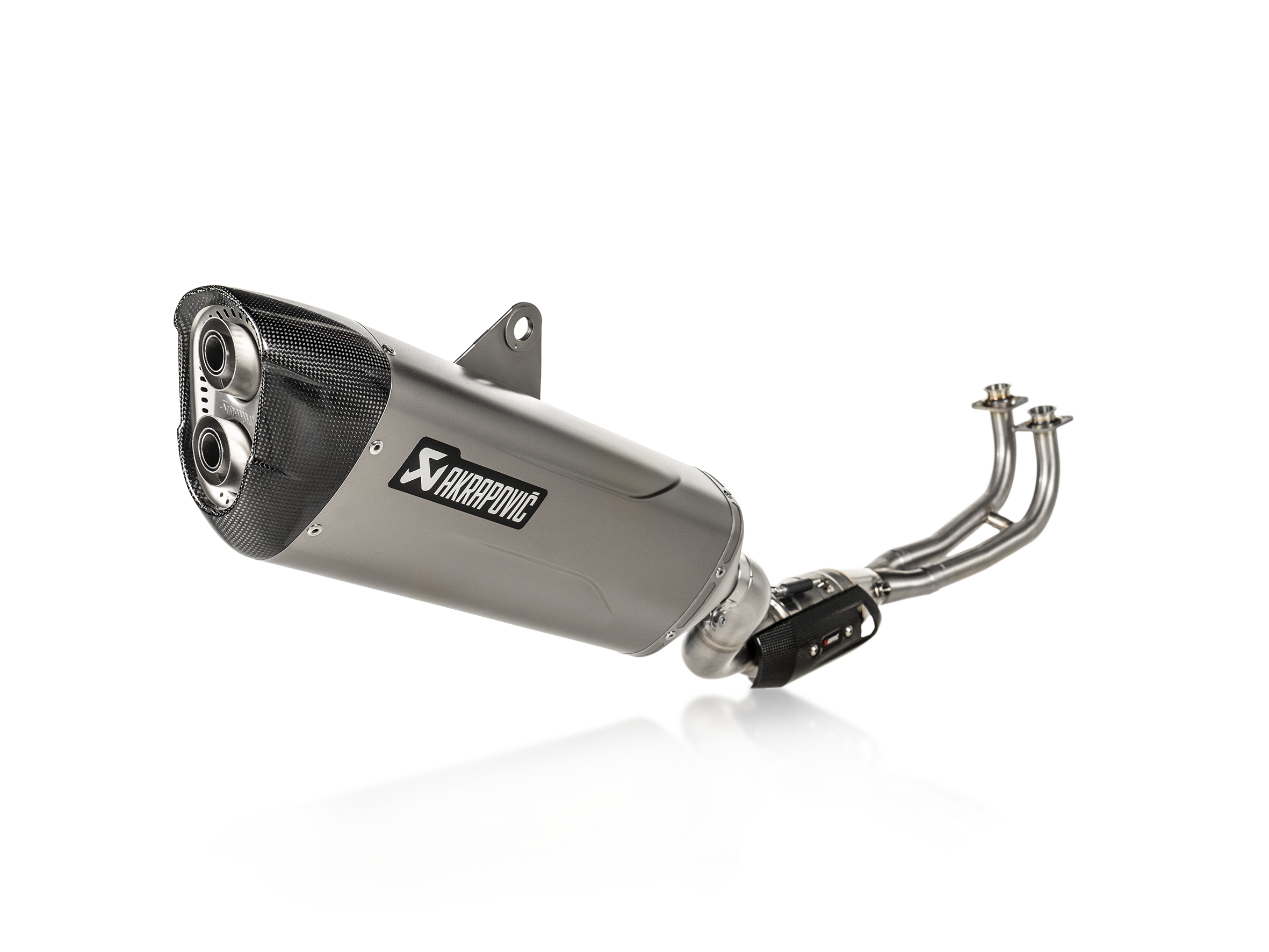 AKRAPOVIC TERMINALE TITANIO OMOLOGATO YAMAHA TMAX 2020-26 - AKRAPOVIC