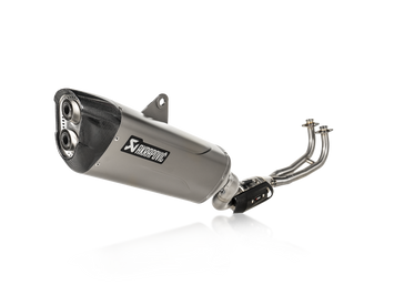 AKRAPOVIC TERMINALE TITANIO OMOLOGATO YAMAHA TMAX 2020-26 - AKRAPOVIC