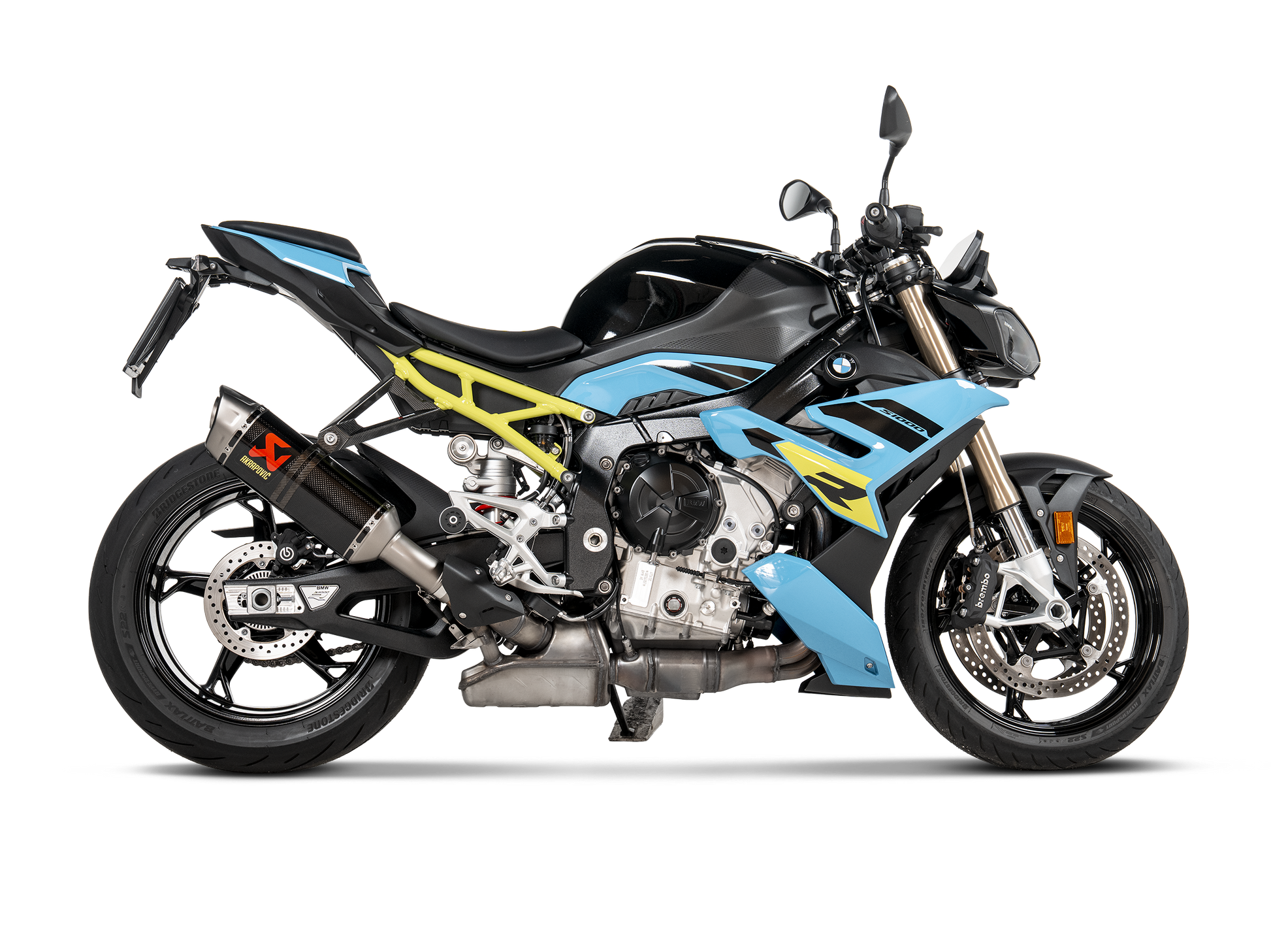 AKRAPOVIC TERMINALE CARBONIO BMW S 1000 R 2021-26 - AKRAPOVIC immagine 5