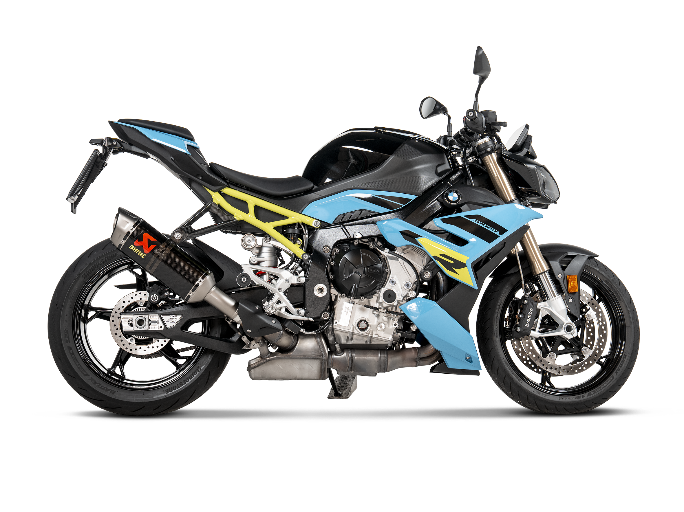 AKRAPOVIC TERMINALE CARBONIO BMW S 1000 R 2021-26 - AKRAPOVIC immagine 5