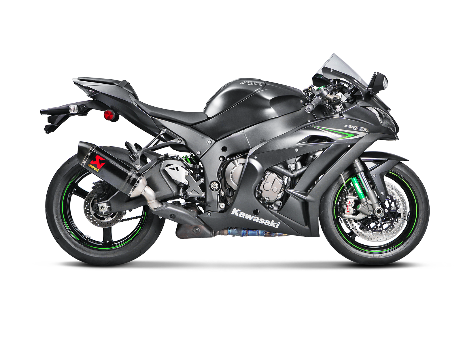 AKRAPOVIC TERMINALE CARBONIO OMOLOGATO KAWASAKI NINJA ZX 10R / 10RR / SE 2016-20 - AKRAPOVIC immagine 2