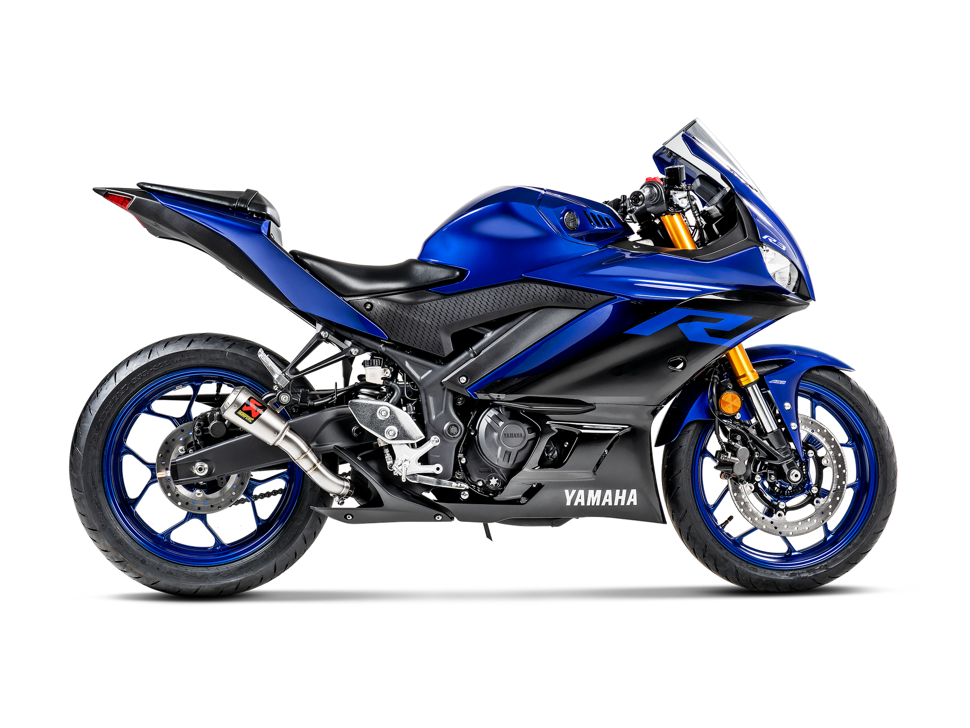 AKRAPOVIC TERMINALE ACCIAIO INOX RACING YAMAHA YZF-R3 2014-21 - AKRAPOVIC immagine 2