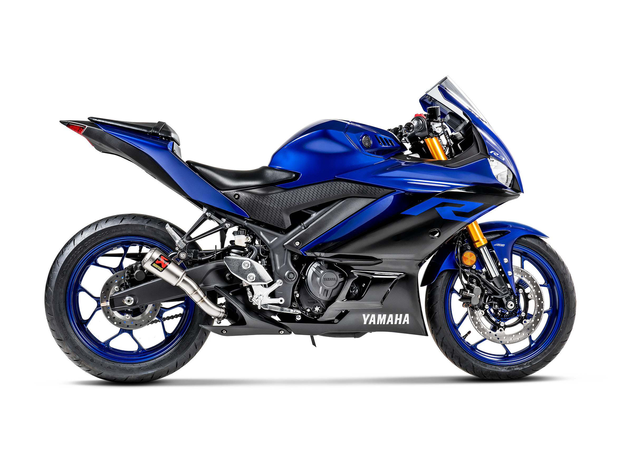 AKRAPOVIC TERMINALE ACCIAIO INOX RACING YAMAHA YZF-R3 2014-21 - AKRAPOVIC immagine 2