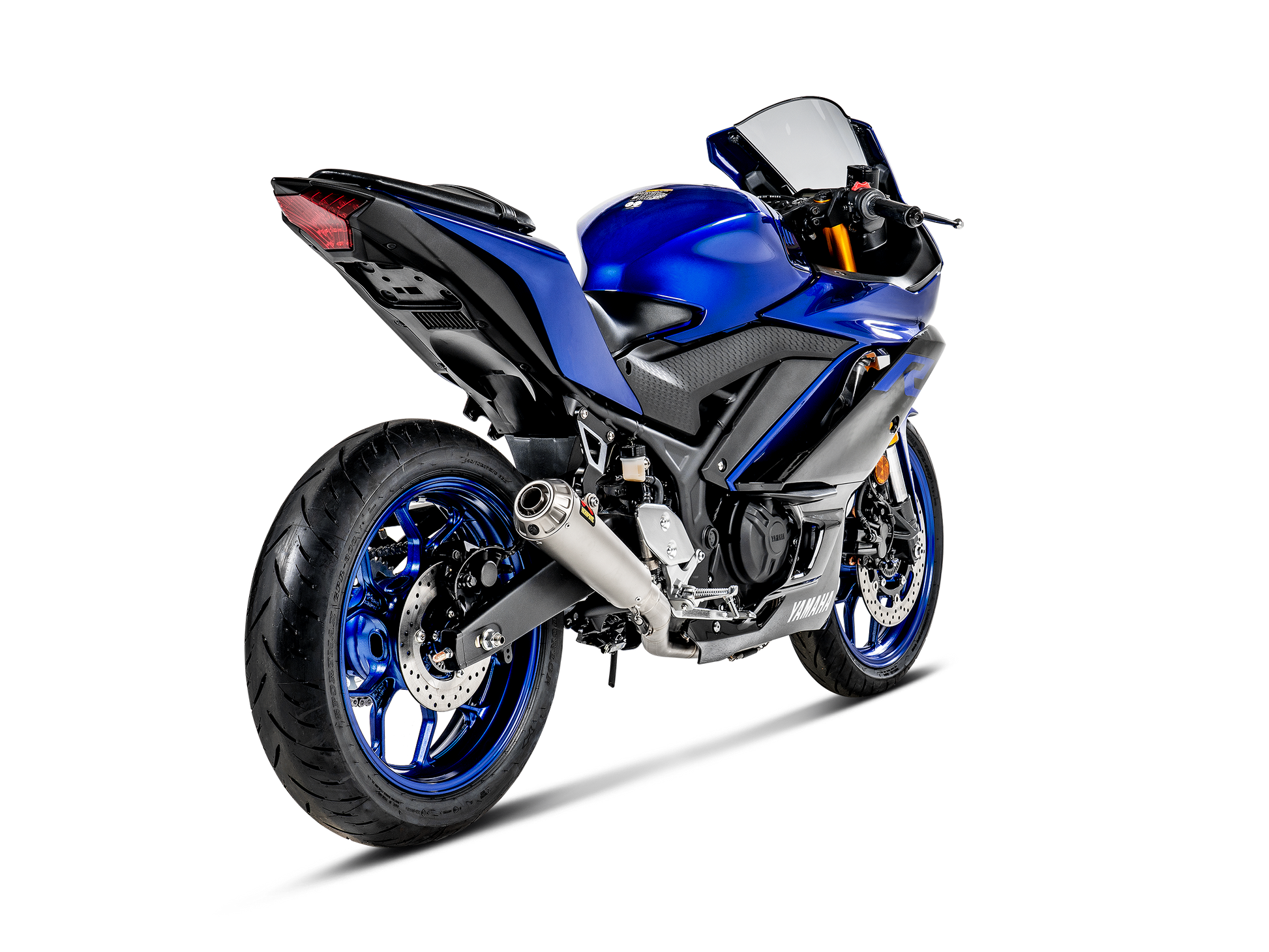 AKRAPOVIC TERMINALE ACCIAIO INOX RACING YAMAHA YZF-R3 2014-21 - AKRAPOVIC immagine 3