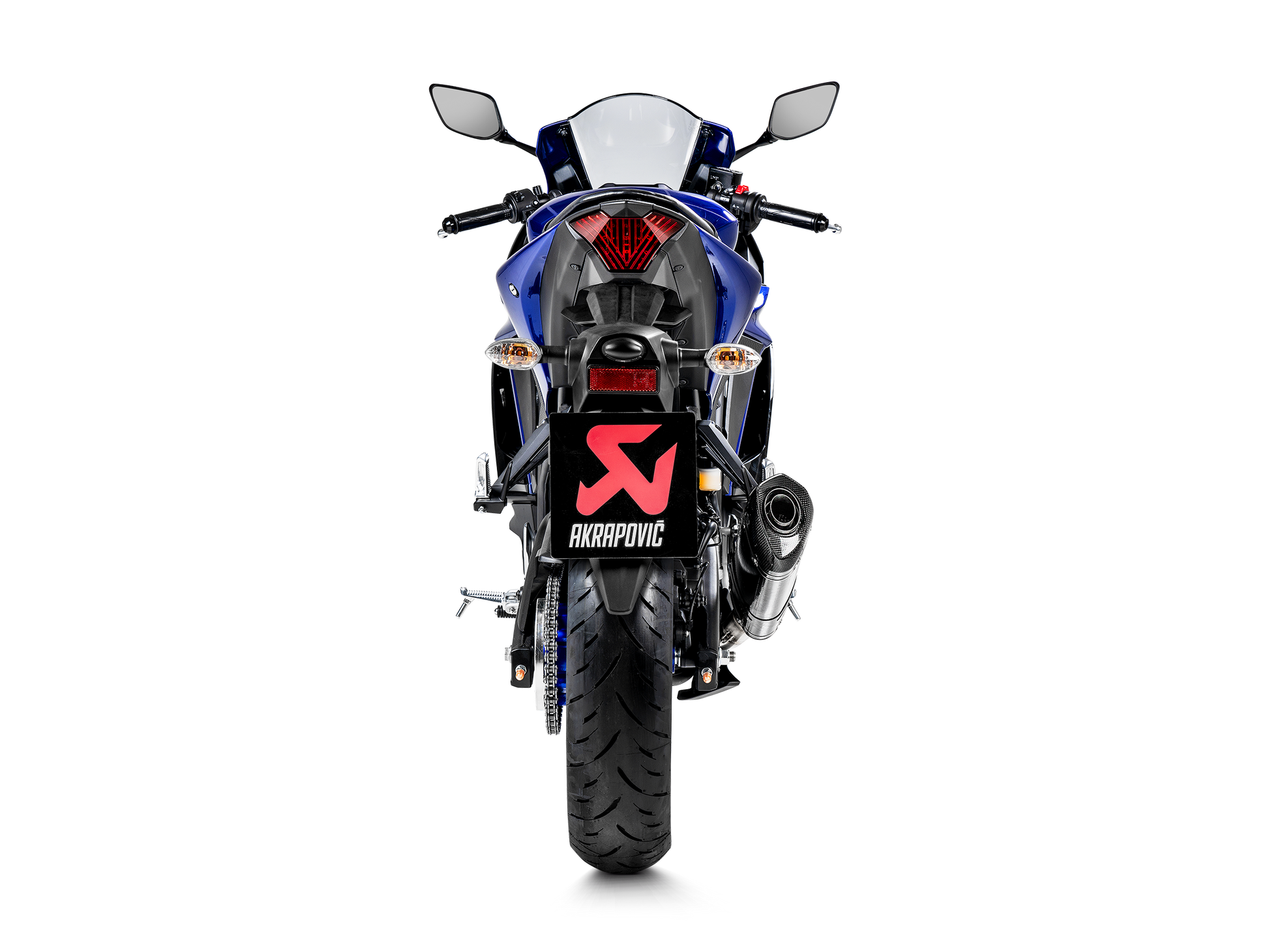 AKRAPOVIC TERMINALE CARBONIO YAMAHA MT 03 YZF R3 YZF R25 2014-21 - AKRAPOVIC immagine 4