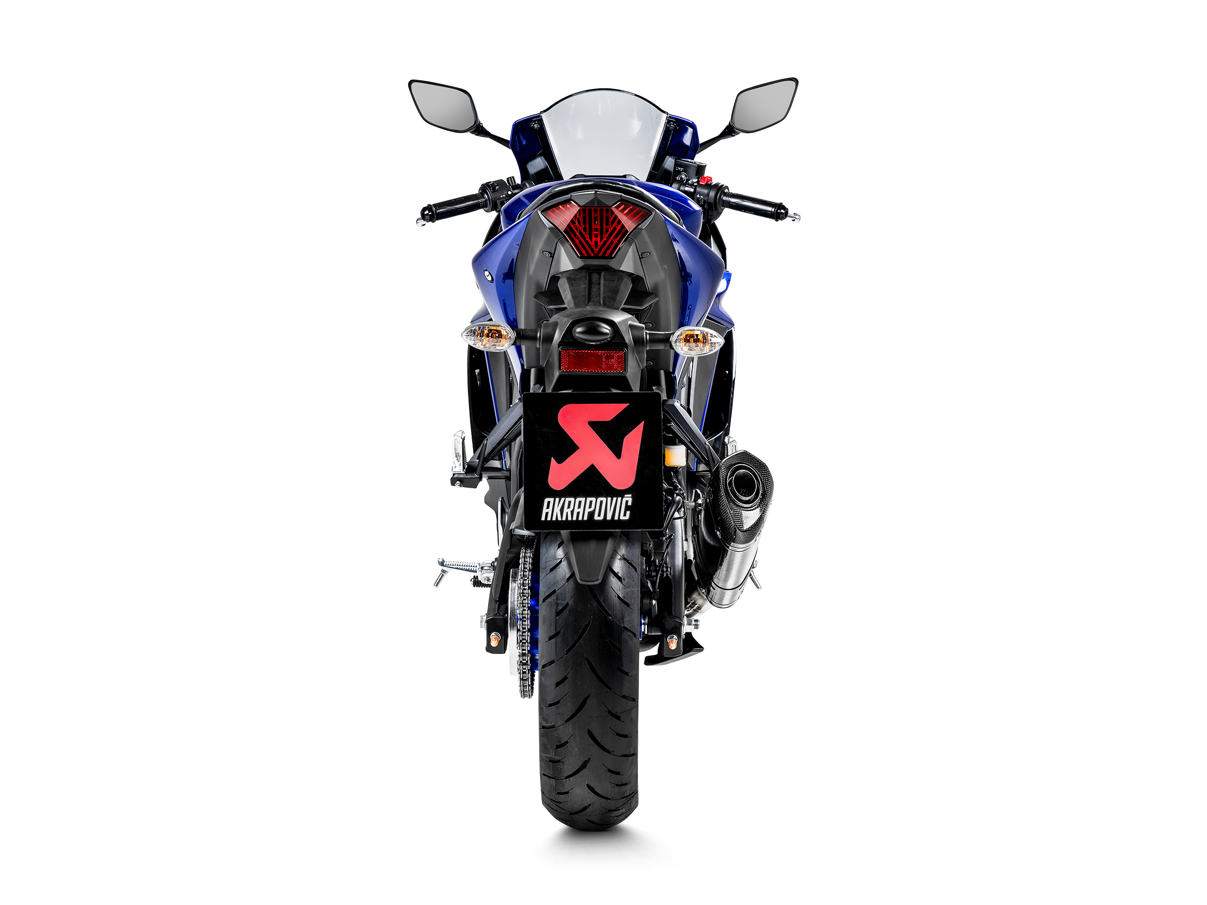 AKRAPOVIC TERMINALE CARBONIO YAMAHA MT 03 YZF R3 YZF R25 2014-21 - AKRAPOVIC immagine 4
