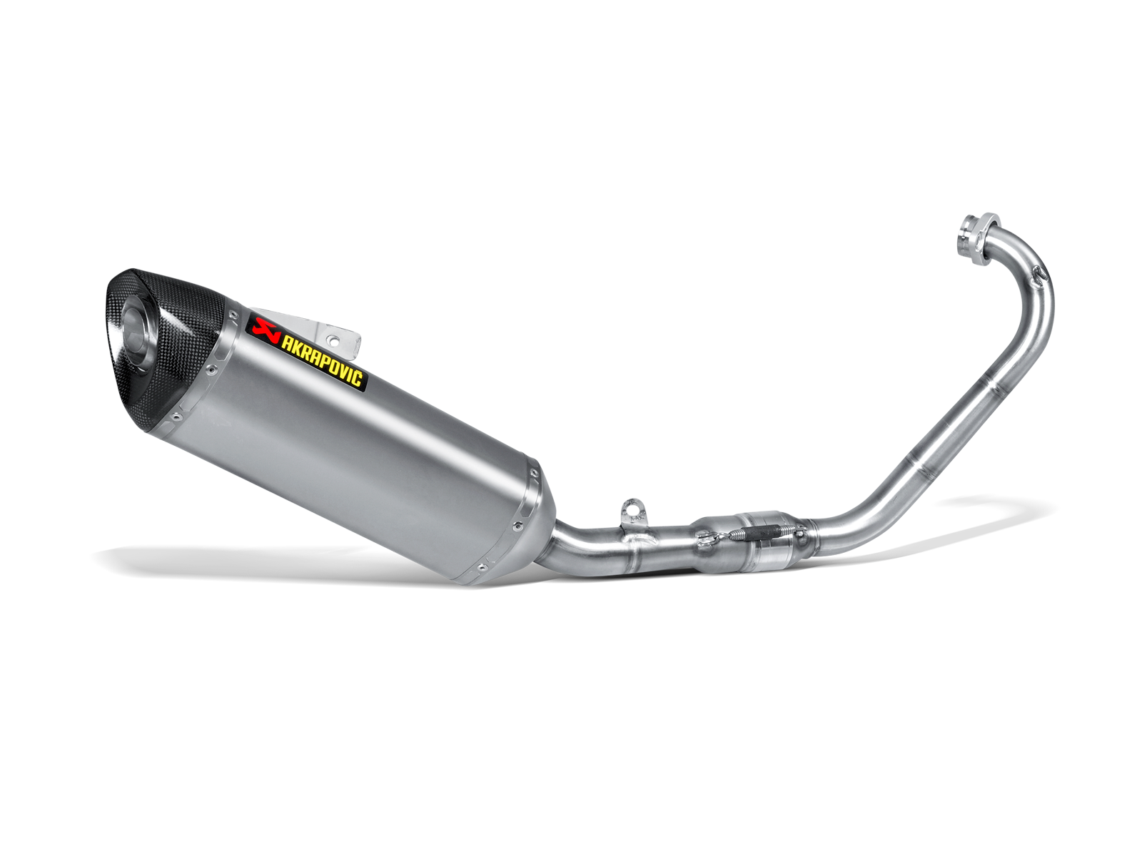 AKRAPOVIC SCARICO COMPLETO TITANIO RACING YAMAHA MT 125 YZF R125 2014-18 - AKRAPOVIC