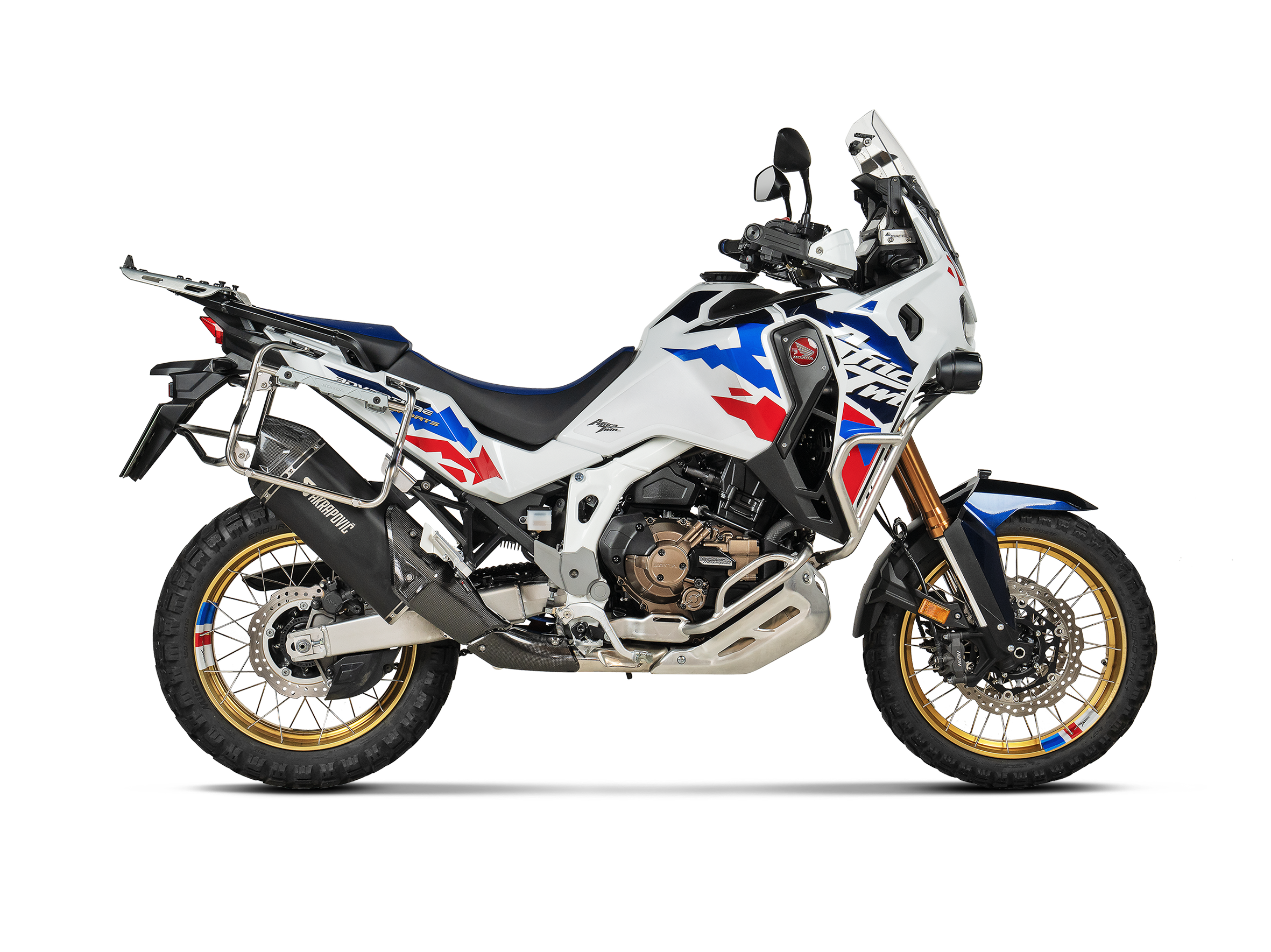 AKRAPOVIC TERMINALE TITANIO OMOLOGATO HONDA CRF1100L AFRICA TWIN / ADV SPORTS 20 - AKRAPOVIC immagine 2