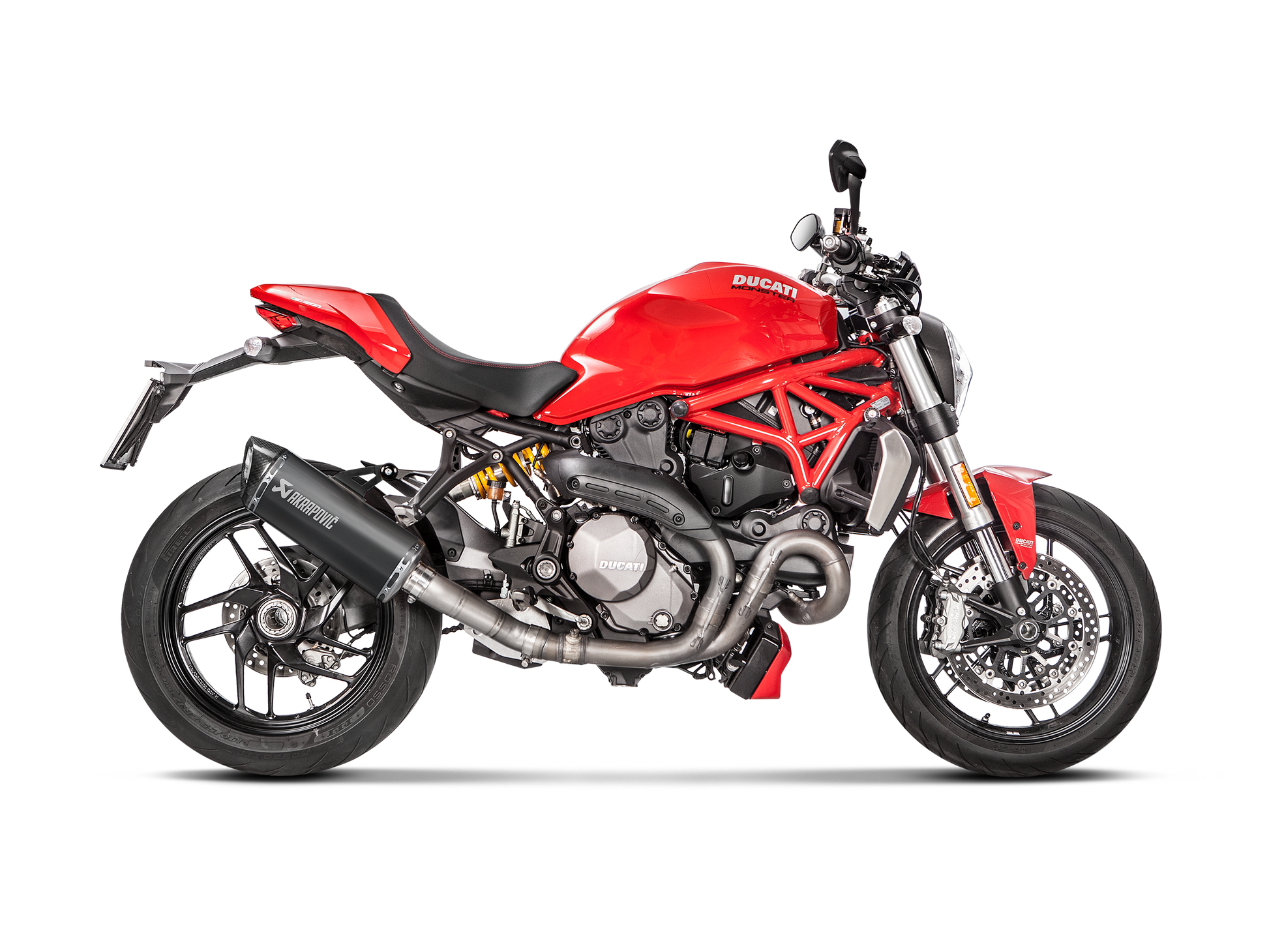 TERMINALE TITANIO RACING DUCATI MONSTER 821 MONSTER 1200 / 1200S MONSTER 1200 R - AKRAPOVIC immagine 2