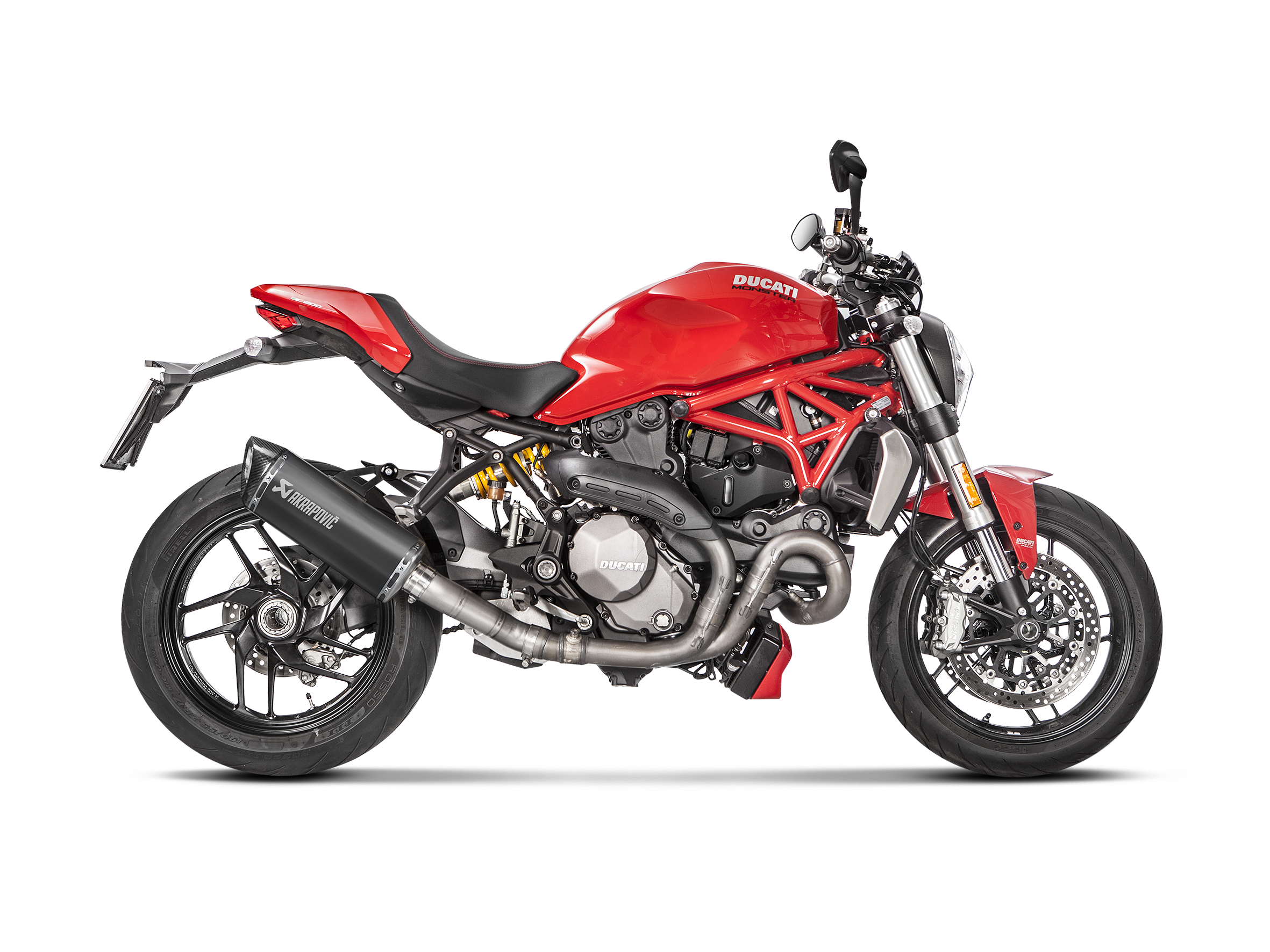 TERMINALE TITANIO RACING DUCATI MONSTER 821 MONSTER 1200 / 1200S MONSTER 1200 R - AKRAPOVIC immagine 2