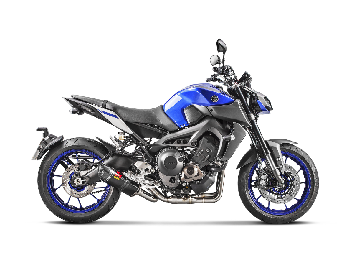 AKRAPOVIC TERMINALE CARBONIO RACING YAMAHA MT 09 / FZ 09 XSR 900 2014-21 - AKRAPOVIC immagine 2