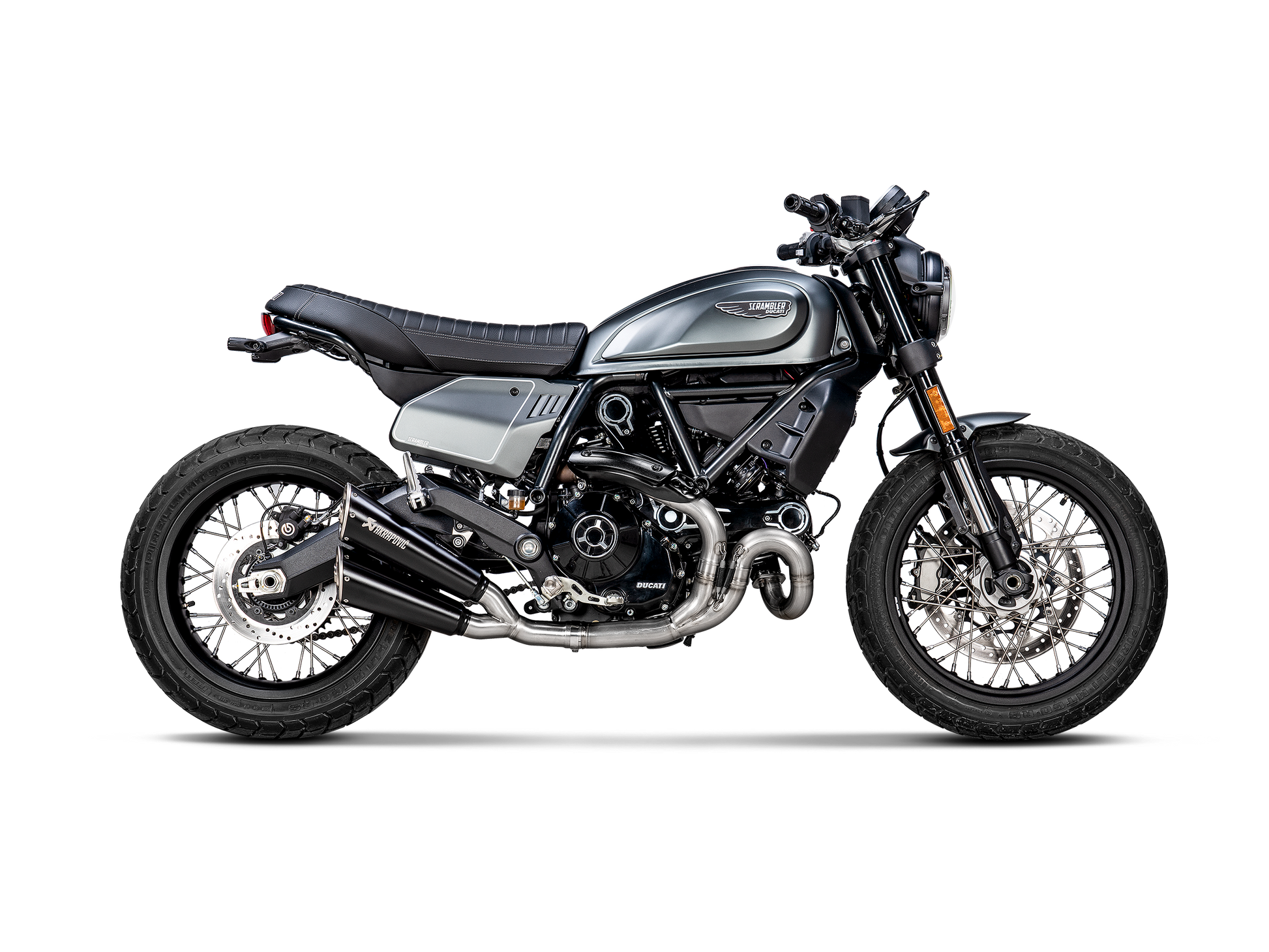 COLLETTORI TITANIO RACING DUCATI SCRAMBLER URBAN MOTARD / NIGHTSHIFT / ICON / IC - AKRAPOVIC immagine 2