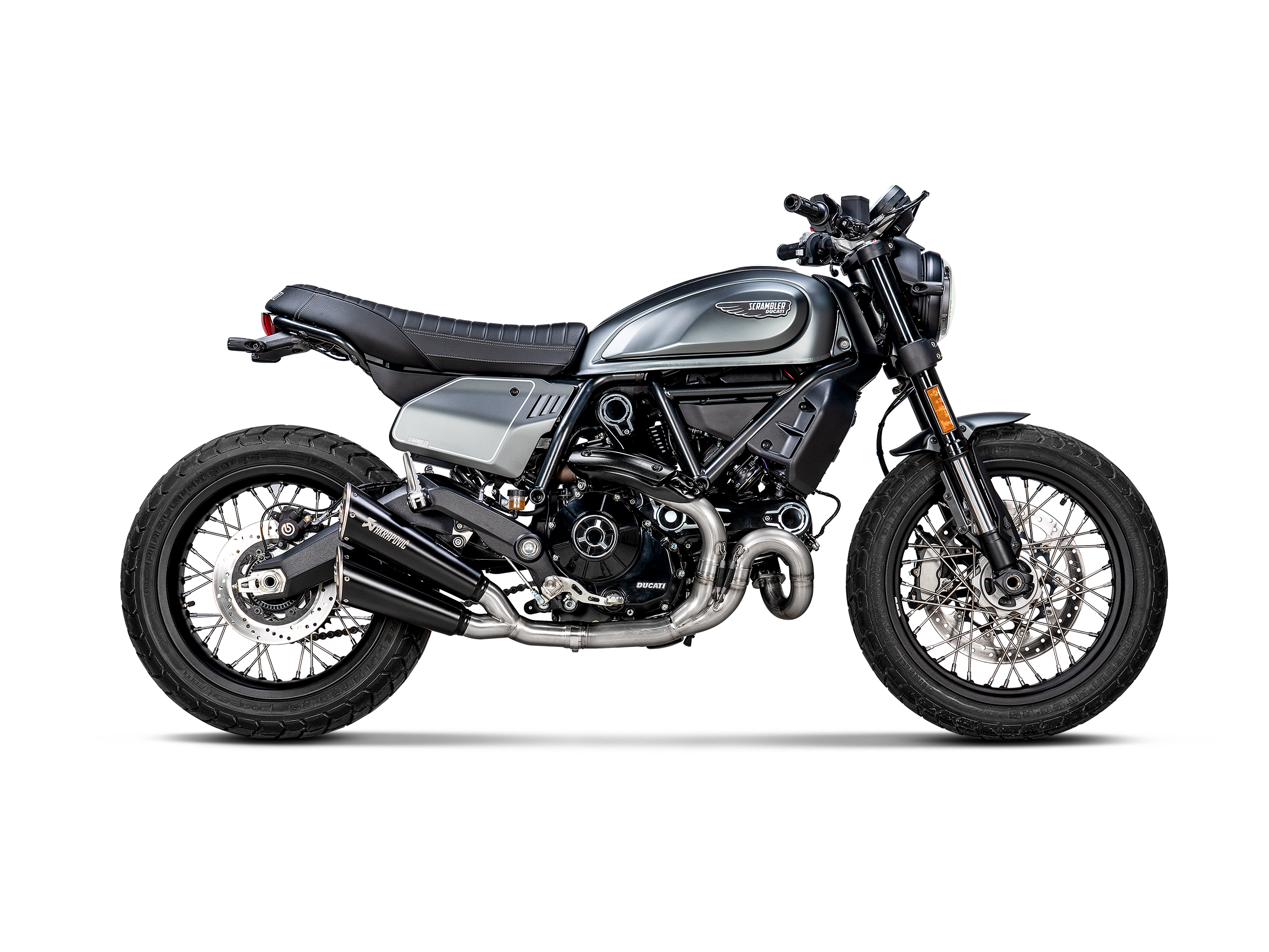 COLLETTORI TITANIO RACING DUCATI SCRAMBLER URBAN MOTARD / NIGHTSHIFT / ICON / IC - AKRAPOVIC immagine 2