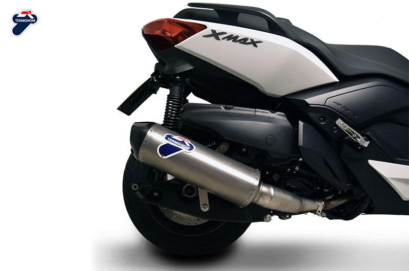 SILENCER EXHAUST TERMIGNONI RACING RELEVANCE STEEL YAMAHA XMAX 400 2010 - 20