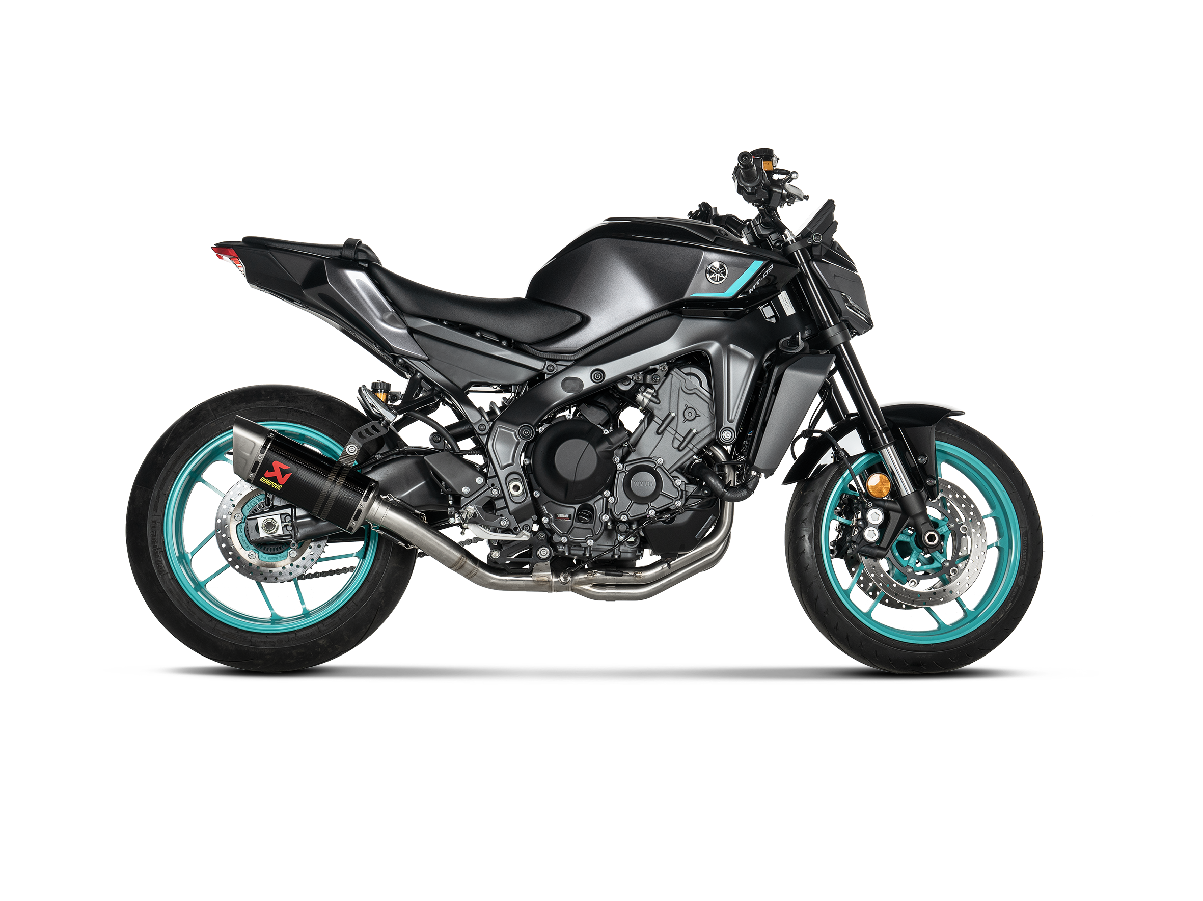 AKRAPOVIC TERMINALE CARBONIO RACING YAMAHA MT 09 / FZ 09 2024-26 - AKRAPOVIC immagine 2