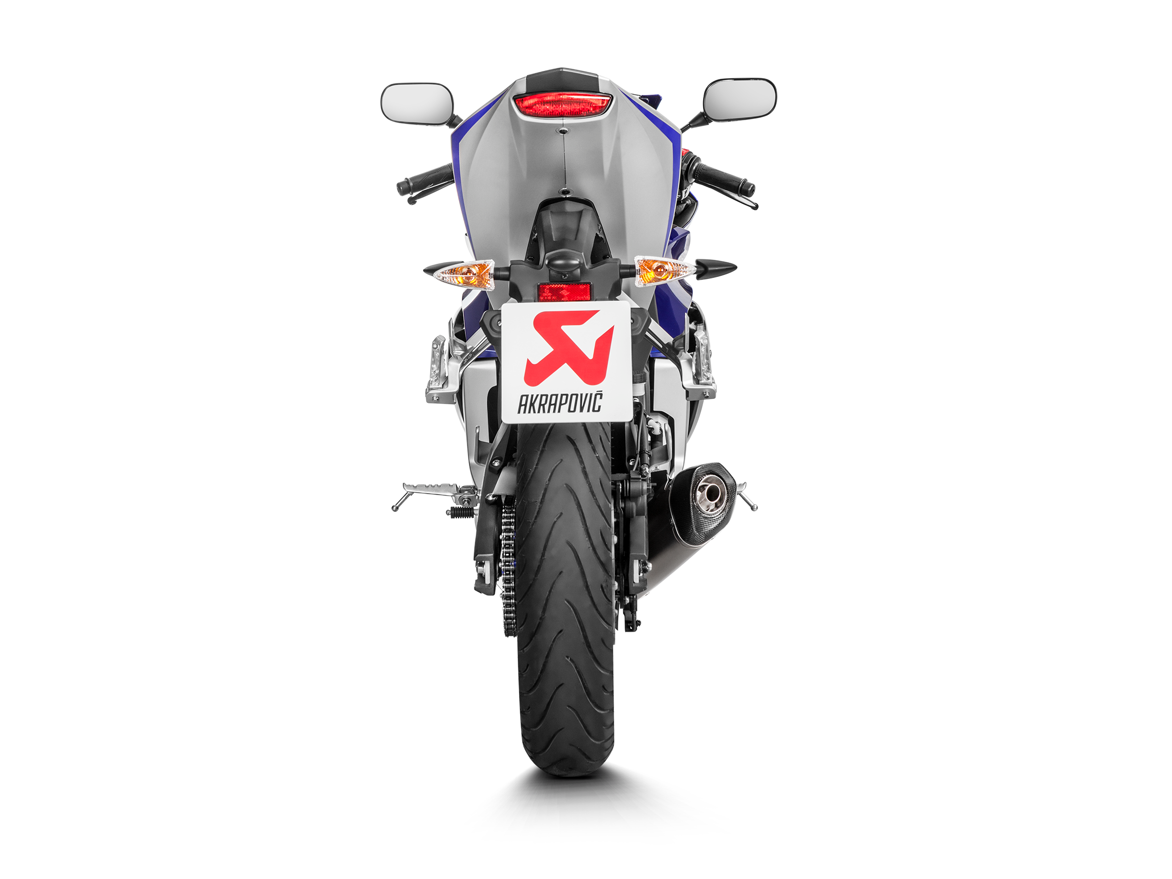 AKRAPOVIC SCARICO COMPLETO TITANIO RACING YAMAHA MT 125 YZF R125 2014-18 - AKRAPOVIC immagine 8