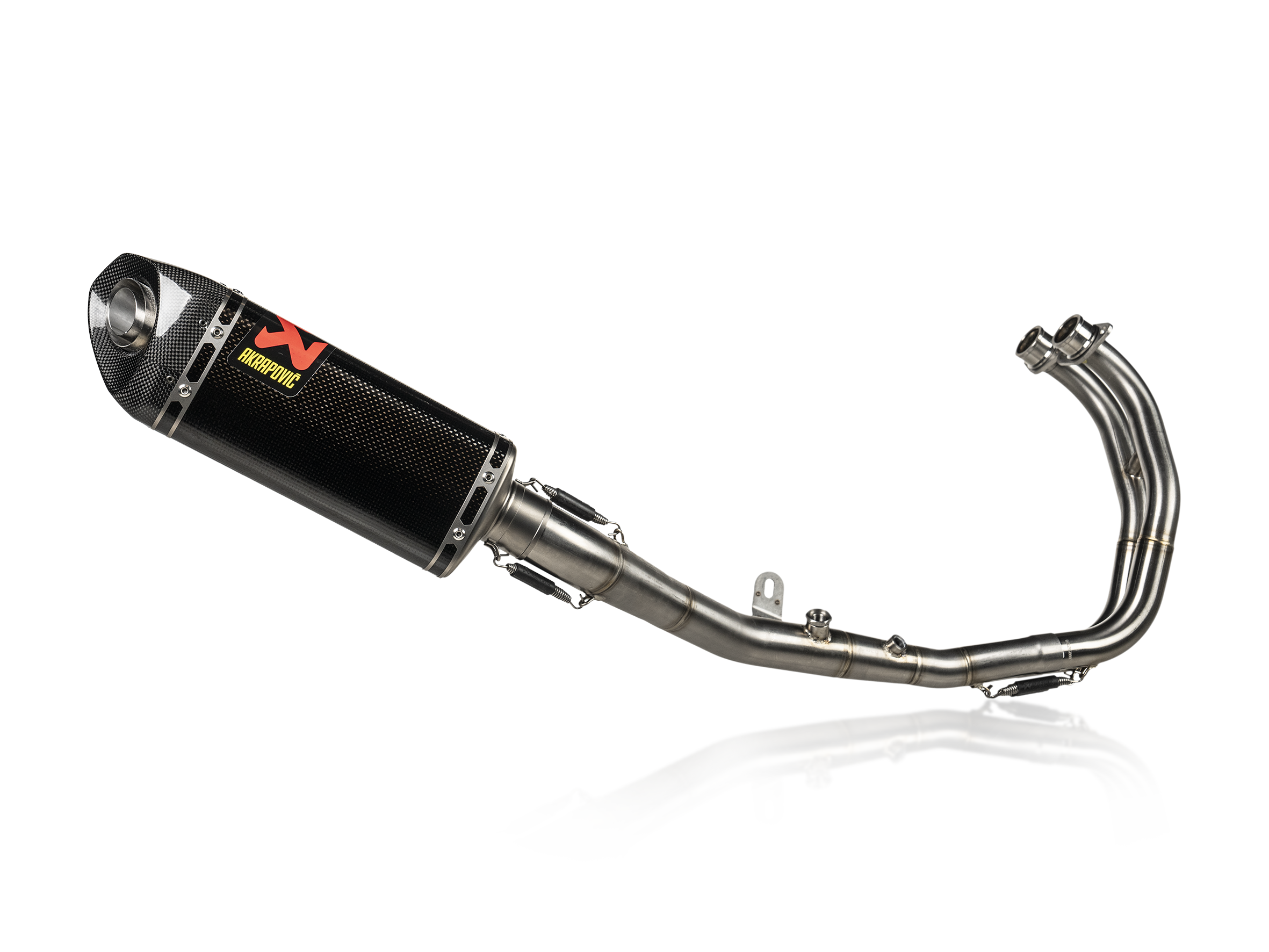 AKRAPOVIC TERMINALE CARBONIO RACING YAMAHA MT 03 YZF R25 R3 2016-26 - AKRAPOVIC