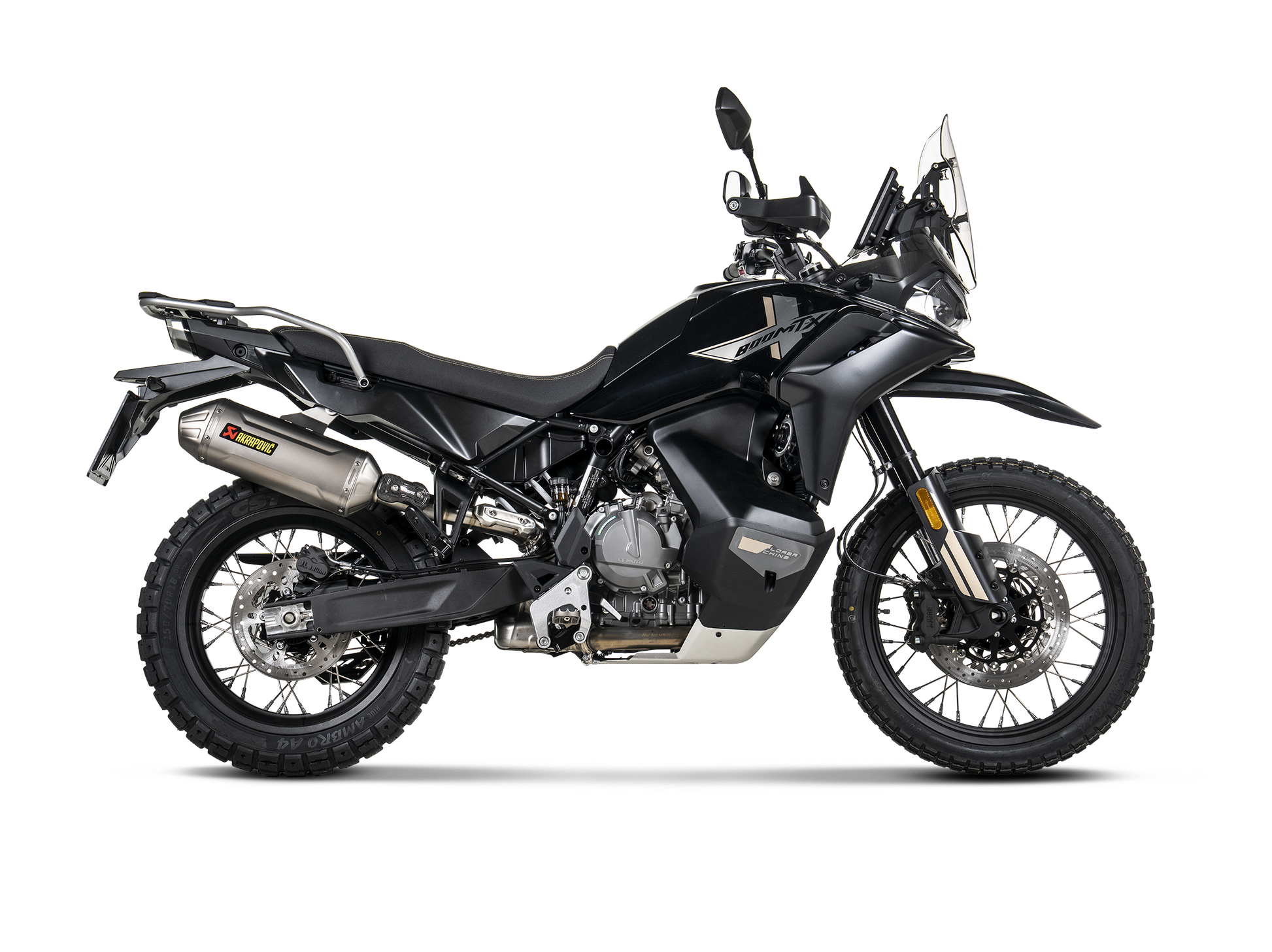AKRAPOVIC TERMINALE TITANIO OMOLOGATO CFMOTO 800MT X 2025-26 - AKRAPOVIC immagine 2